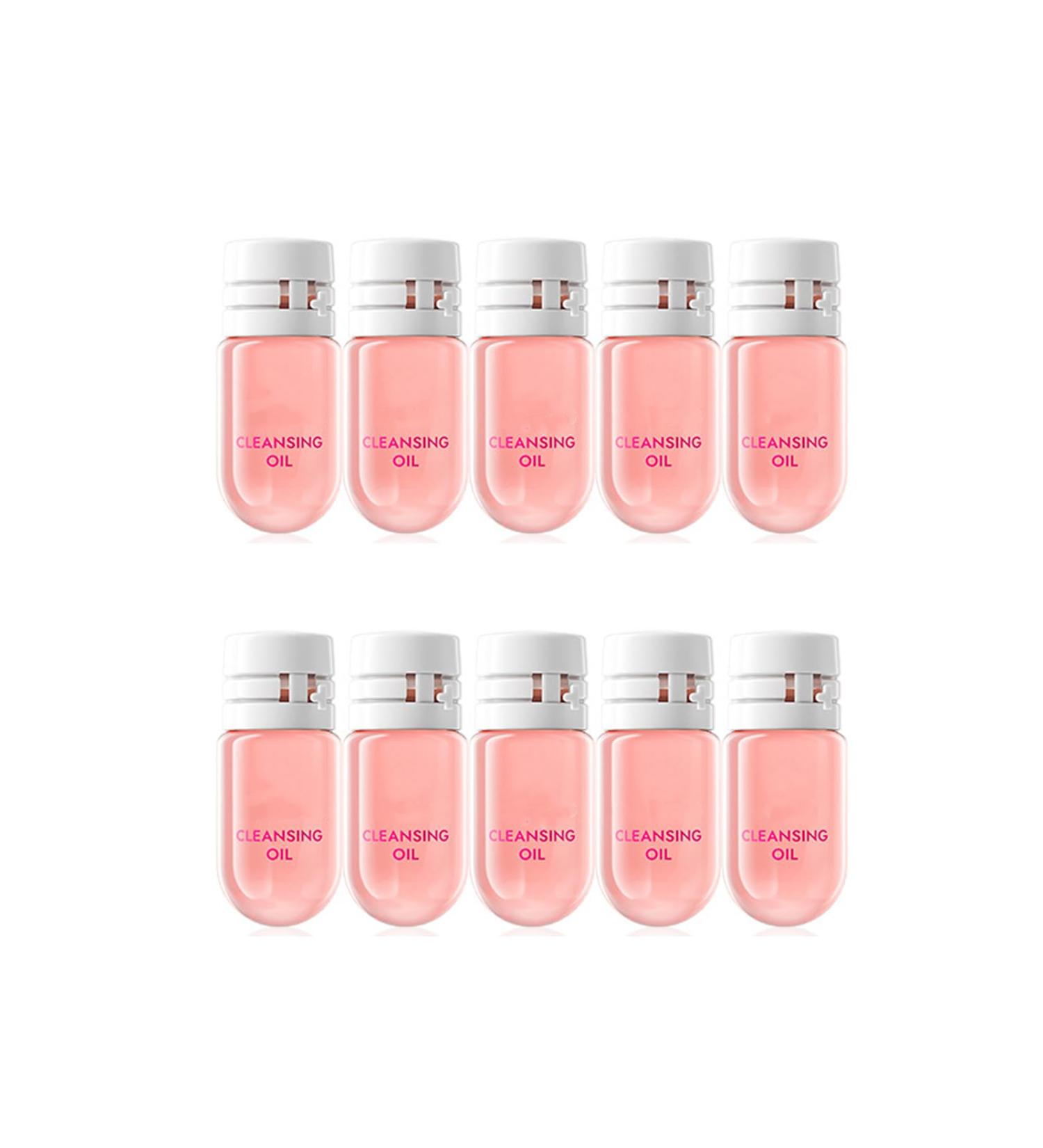 Huile Demaquillant Visage 2ml Mini Set Jetable (5/10pcs) liminateur de Maquillage Doux et Nettoyant Pour La Peau Adoucissant Apaisant Id al Pour Voyager Gym Taille Pour On-the-Go (#10PCS) - Buy Online on GoSupps.com