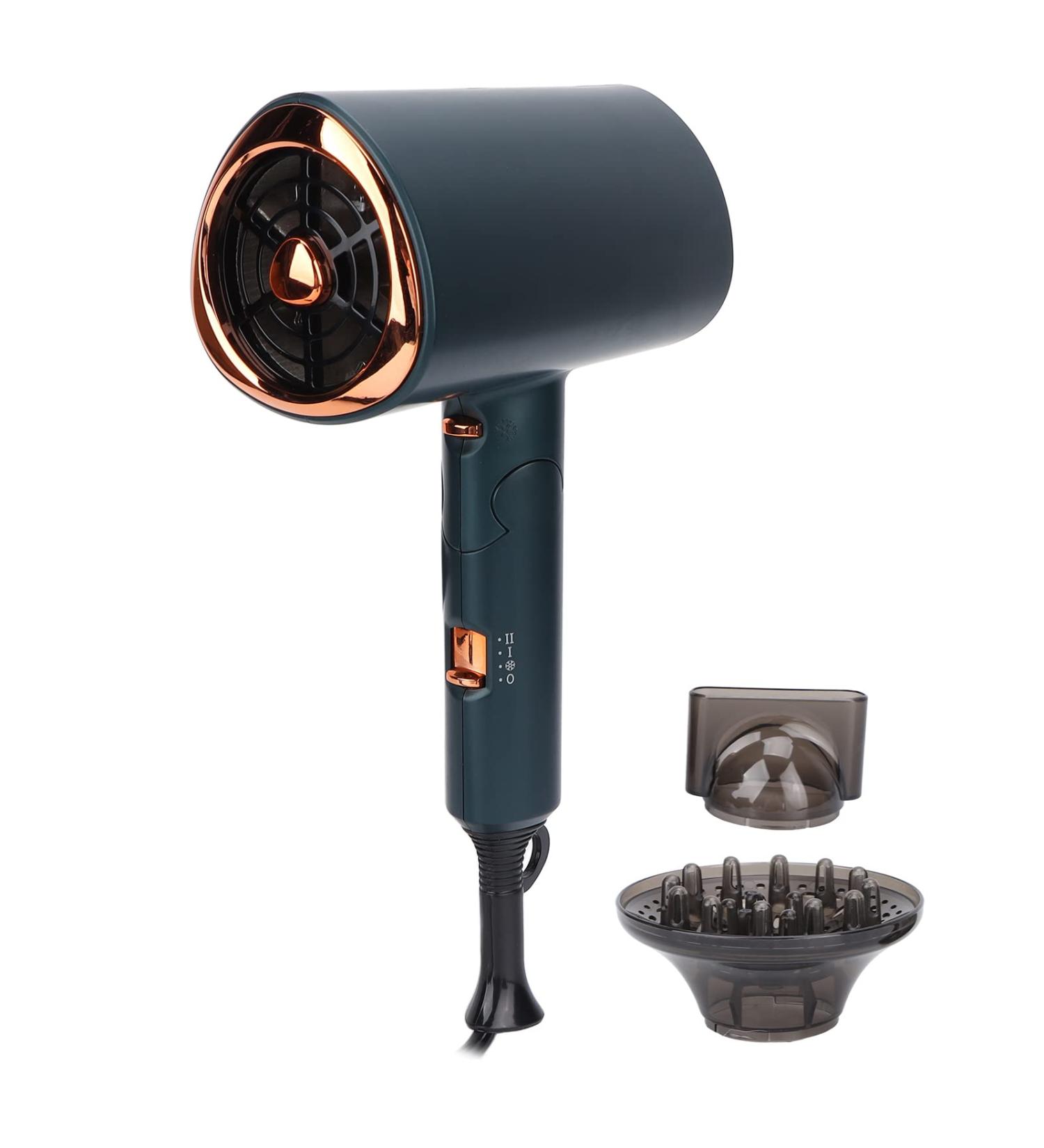 Natudeco Smart Hair Dryer Foldable Hair Dryer Hair Dryer Low Noise Fast Hair Care Convenient with Nozzle Diffuser Home Travel Bathroom(110V American Standard) - Buy Online on GoSupps.com