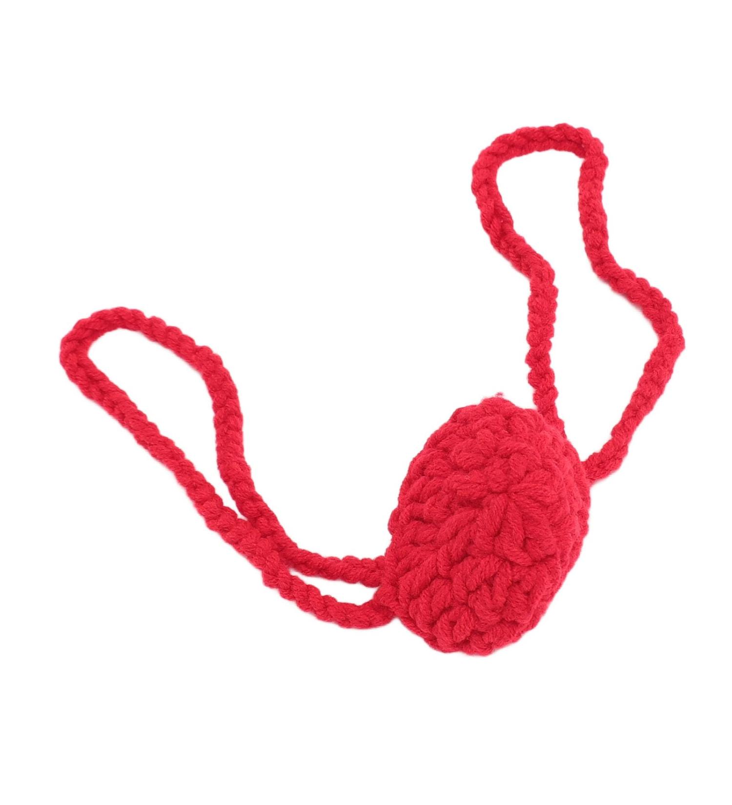 Hand Knitted Nose Warmer Cotton Nose Cover Comfortable Fit Multifunctional for Skiing Running Hiking (Red) ZJchaou2yc89zetp-12 - Buy Online on GoSupps.com