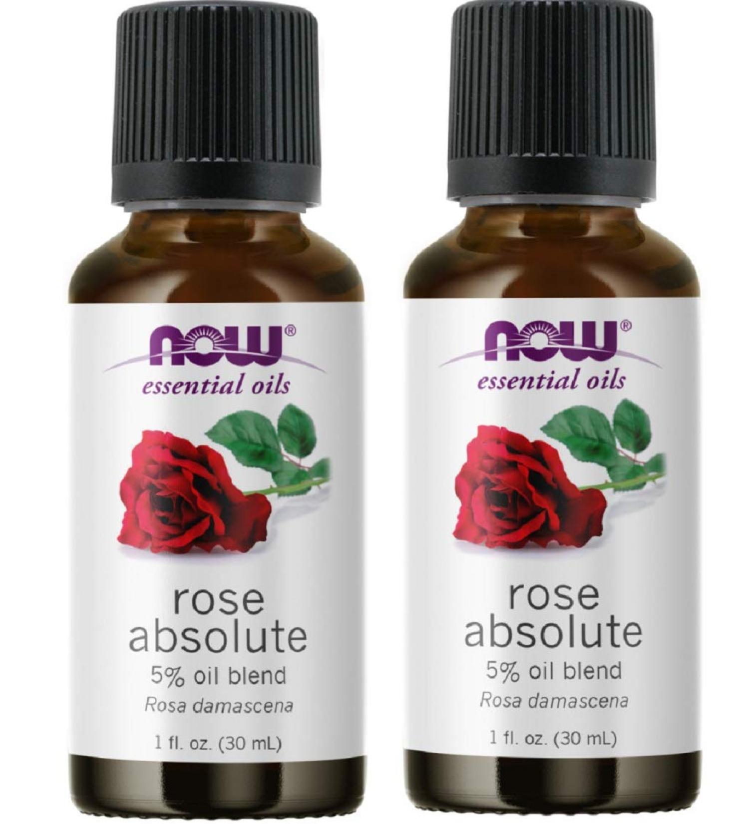 NOW Foods Rose Absolute 5% Blend 1 Fluid Ounce (Pack of 2) - Buy Online on GoSupps.com