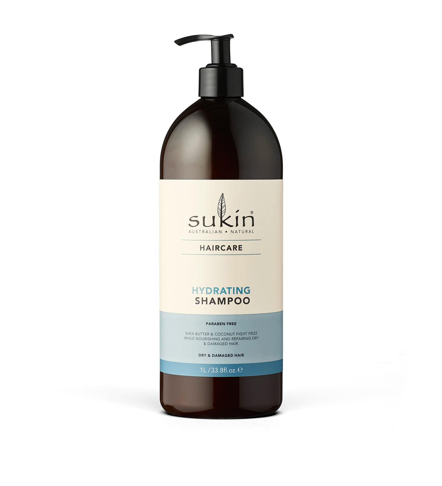 Sukin Hydrating Shampoo 33.8 fl oz - Natural Haircare for Hydration (1 Pack) - Buy Online on GoSupps.com