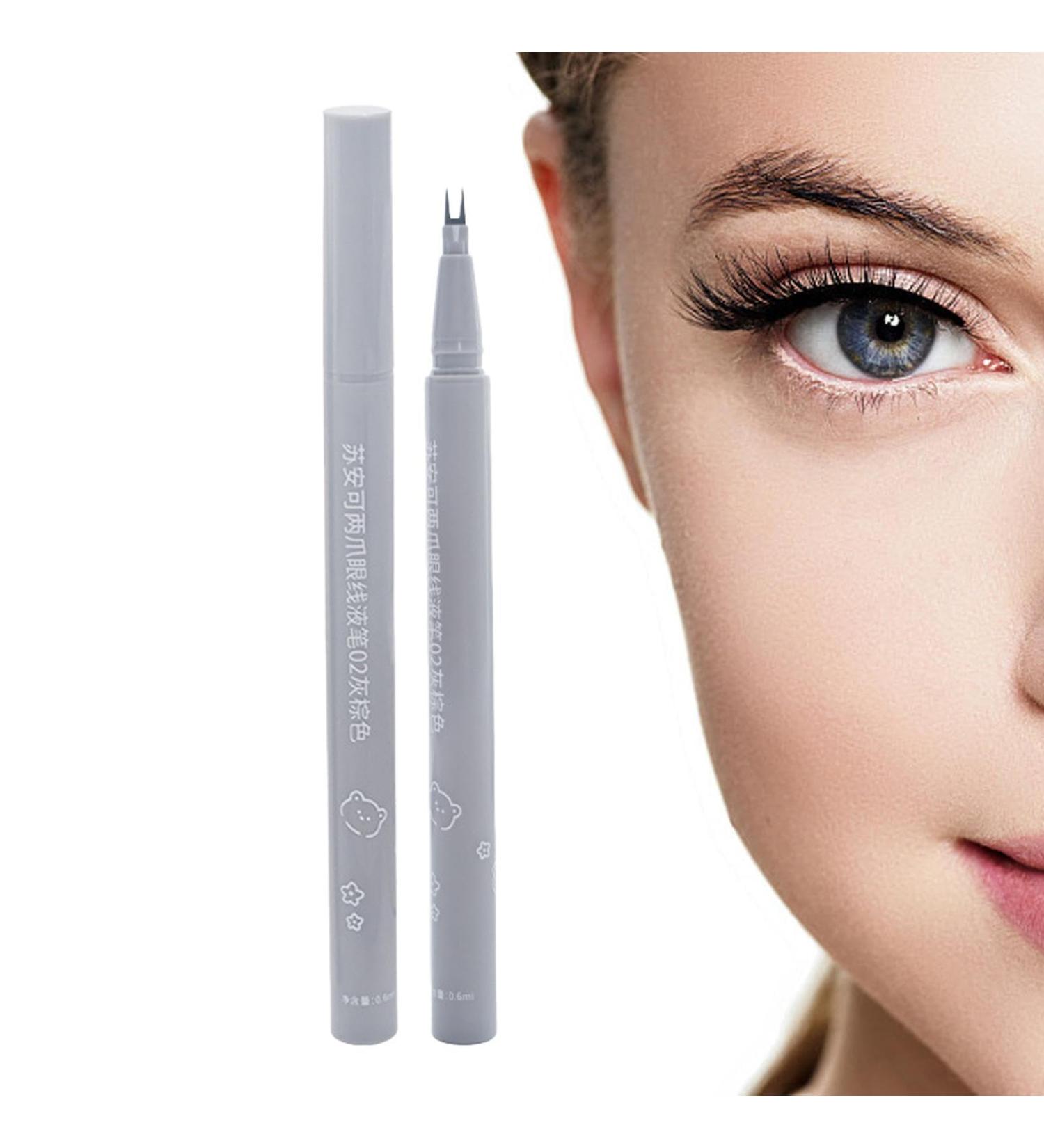 Lower Lash Eyeliner | Waterproof Smudge Proof Eyeliner Pencil | Smudge Proof Lashes Pencil Long Lasting Lower Eyelashes Liquid for Women Girls Kagrote Gray-black - Buy Online on GoSupps.com