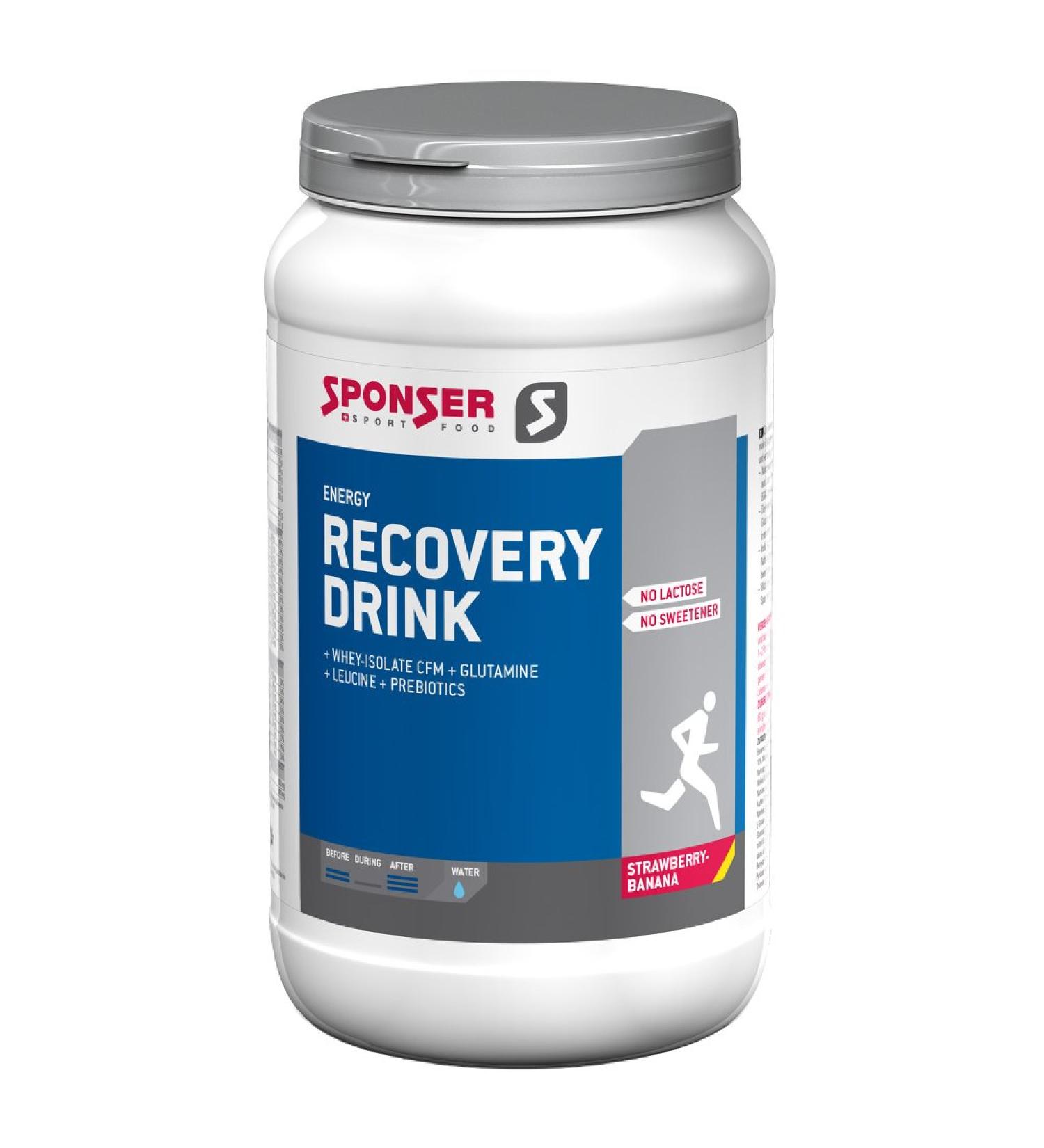 Sponser Sponsors Recovery Drink Strawberry Banana 1200 g 18-121