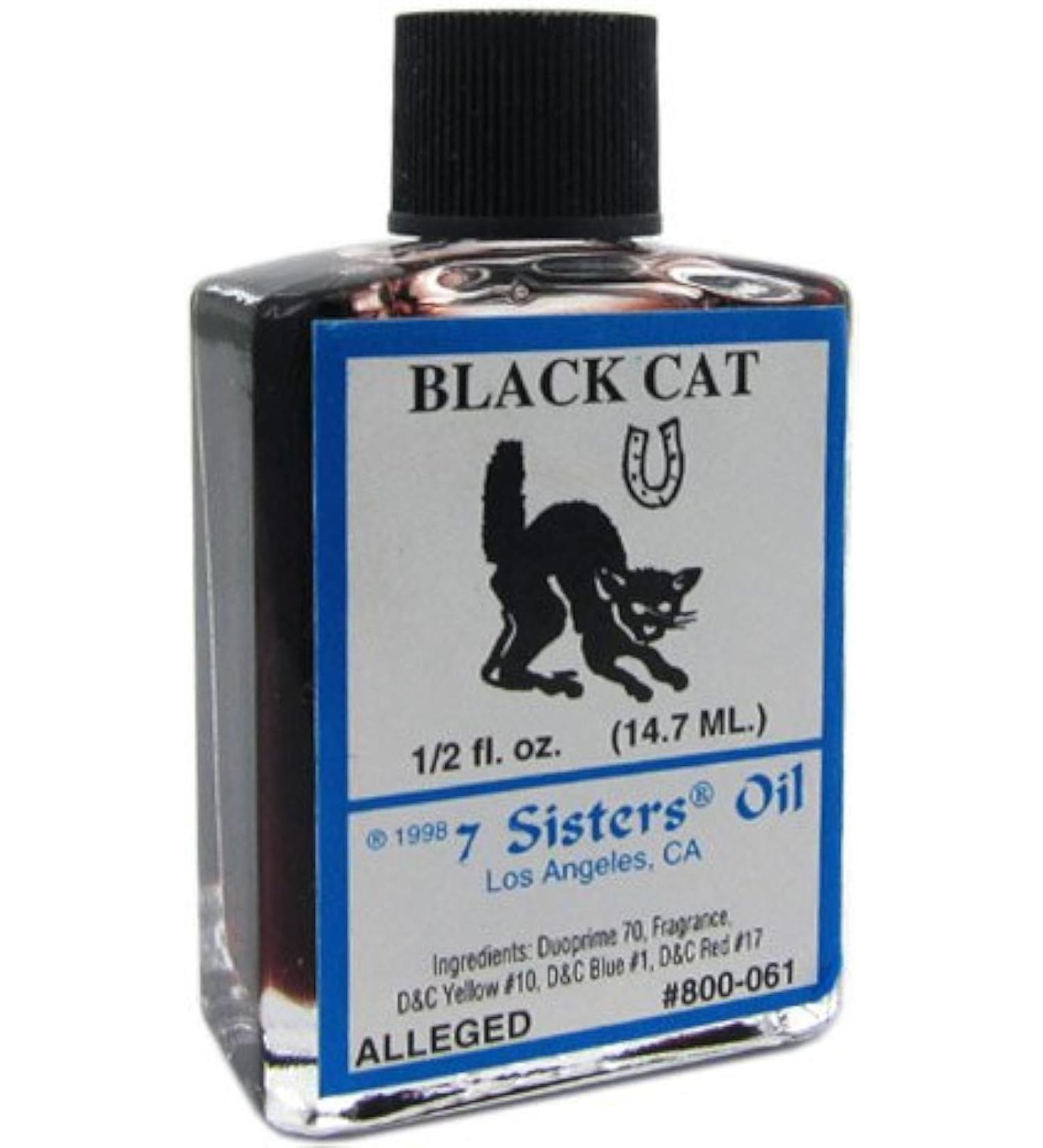 7 Sisters of New Orleans Perfumed Anointing Oil - Black CAT 1/2oz