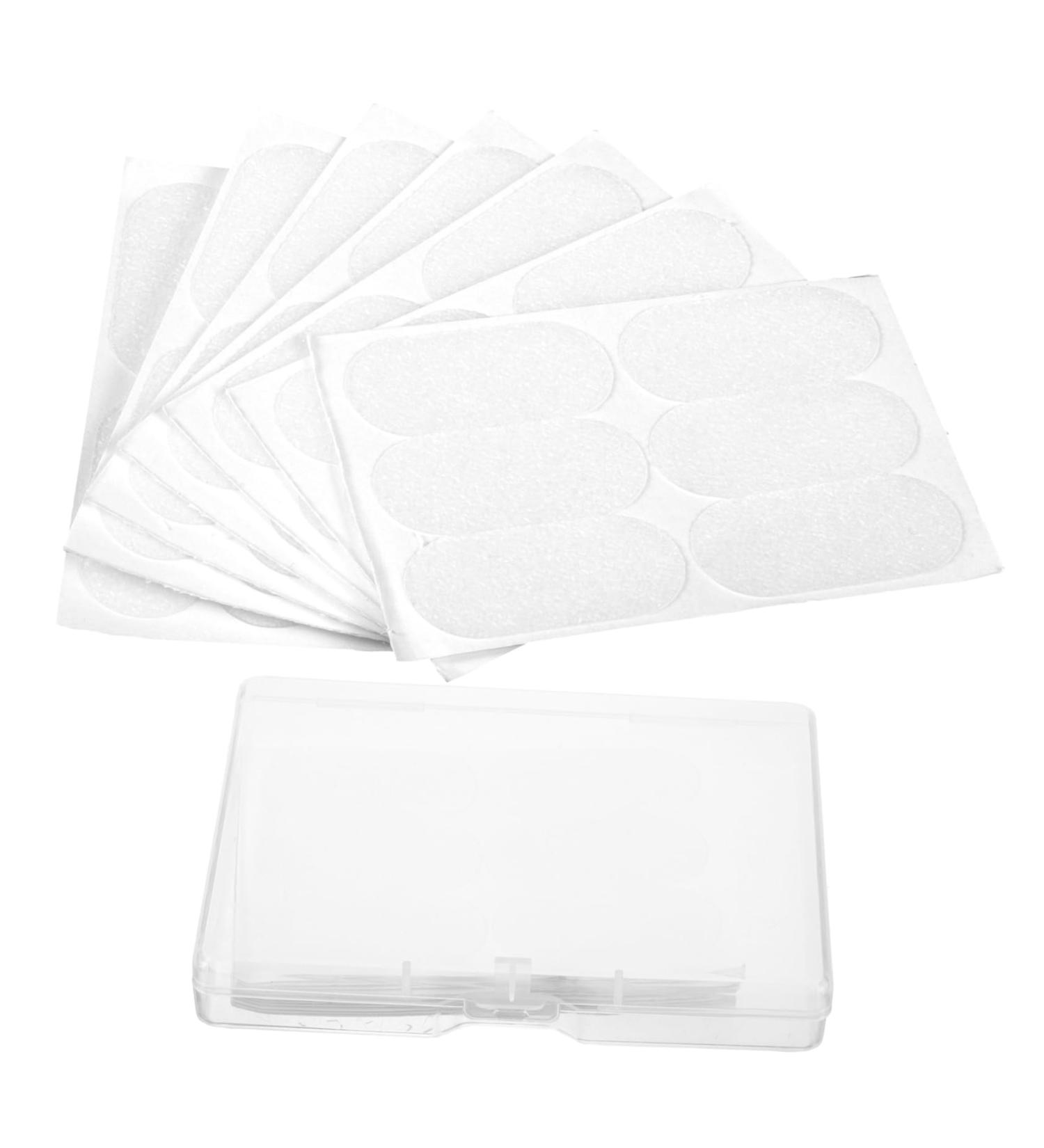 Exceart 60st Elfen-Ear Stickers for Large Ears | Cosmetic Ear Straps for Women | Correction & Support for Small Faces | White 3.8x1.7cm - Buy Online on GoSupps.com