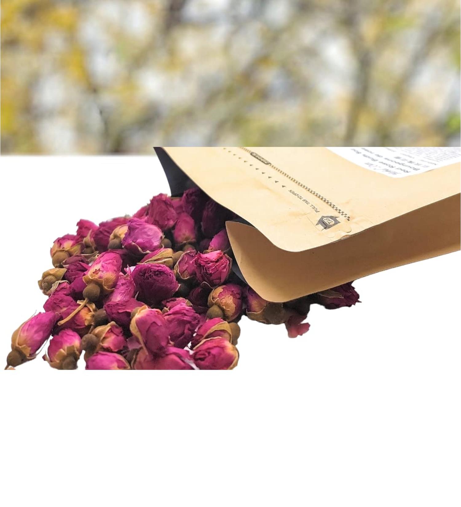 Rose Red Rose Buds 8oz - Buy Online on GoSupps.com