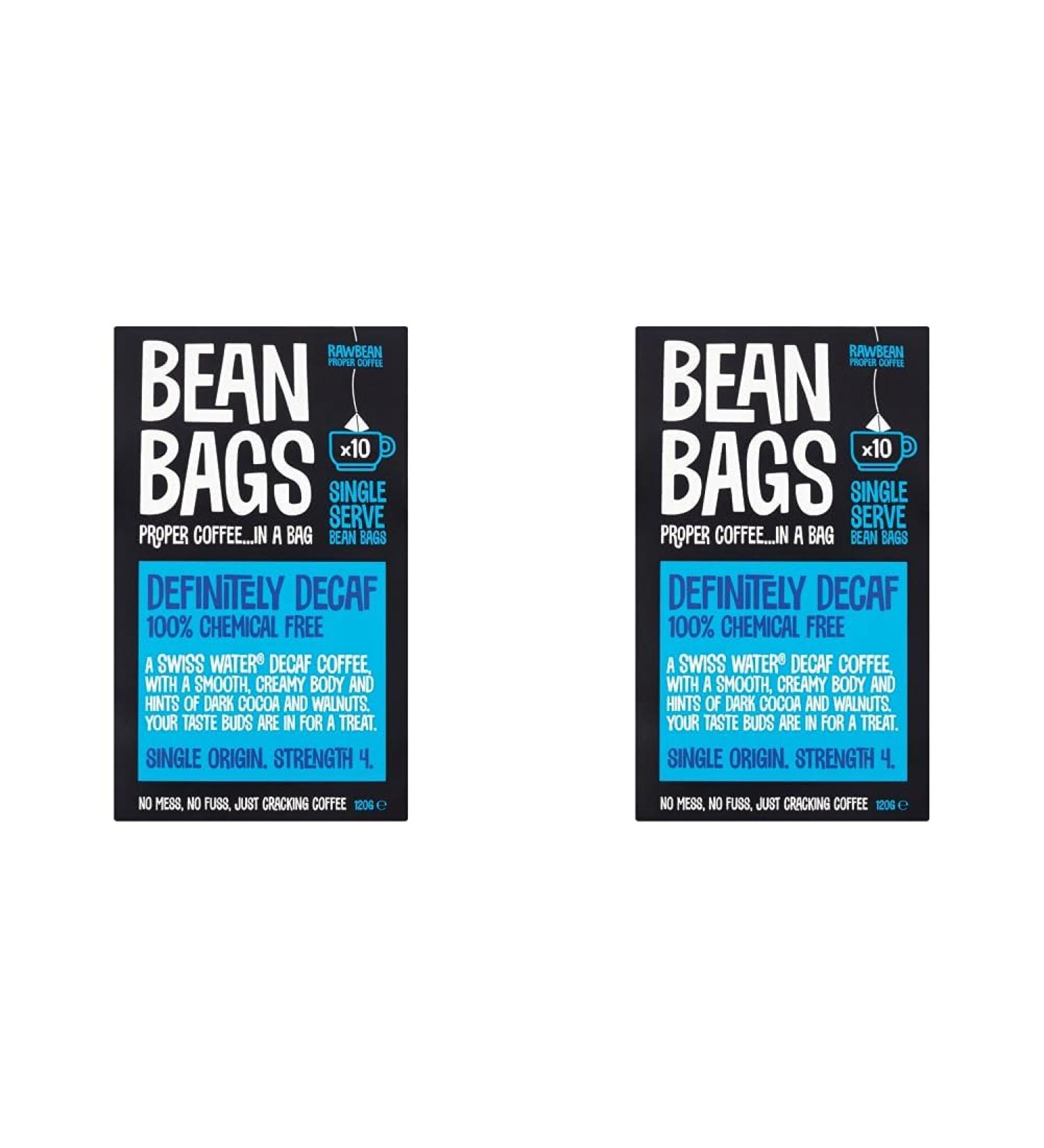 Bean Bags (Definitely Decaf) Coffee (Pack of 2)