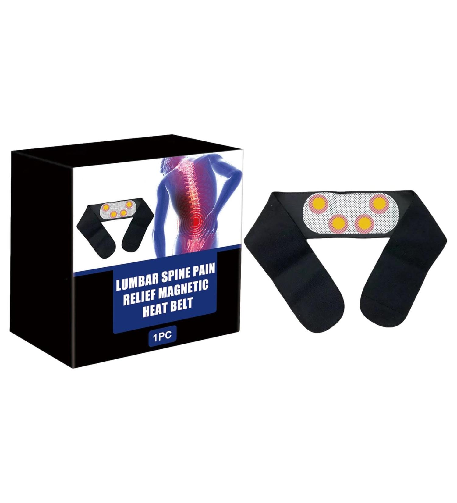 Magnetic Lumbar Support & Self-Warming Waist Belt - Ideal for Gym Employees & Adults | Comfort & Pain Relief - Buy Online on GoSupps.com