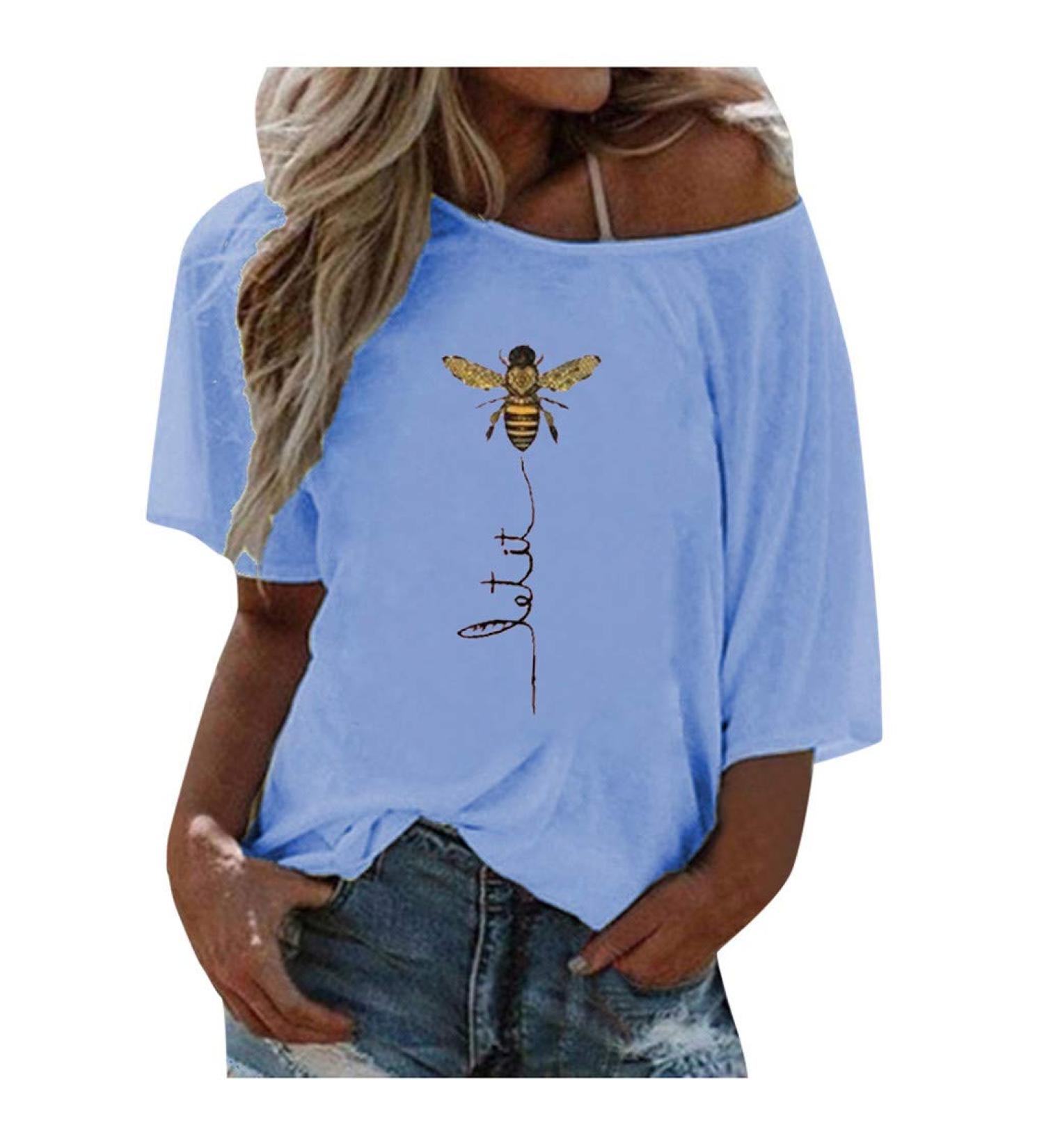 Shop Ppanguding Women's Summer Off Shoulder Rainbow T-Shirt | Trendy Graphic Print Tops - Buy Online on GoSupps.com