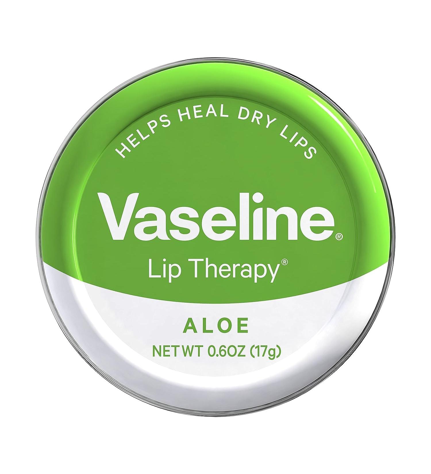 Therapy Lip Balm Tin - Aloe Vera & Shea Butter - 17g for Dry Damaged Chapped Lips - Moisturizing Lip Care - Buy Online on GoSupps.com