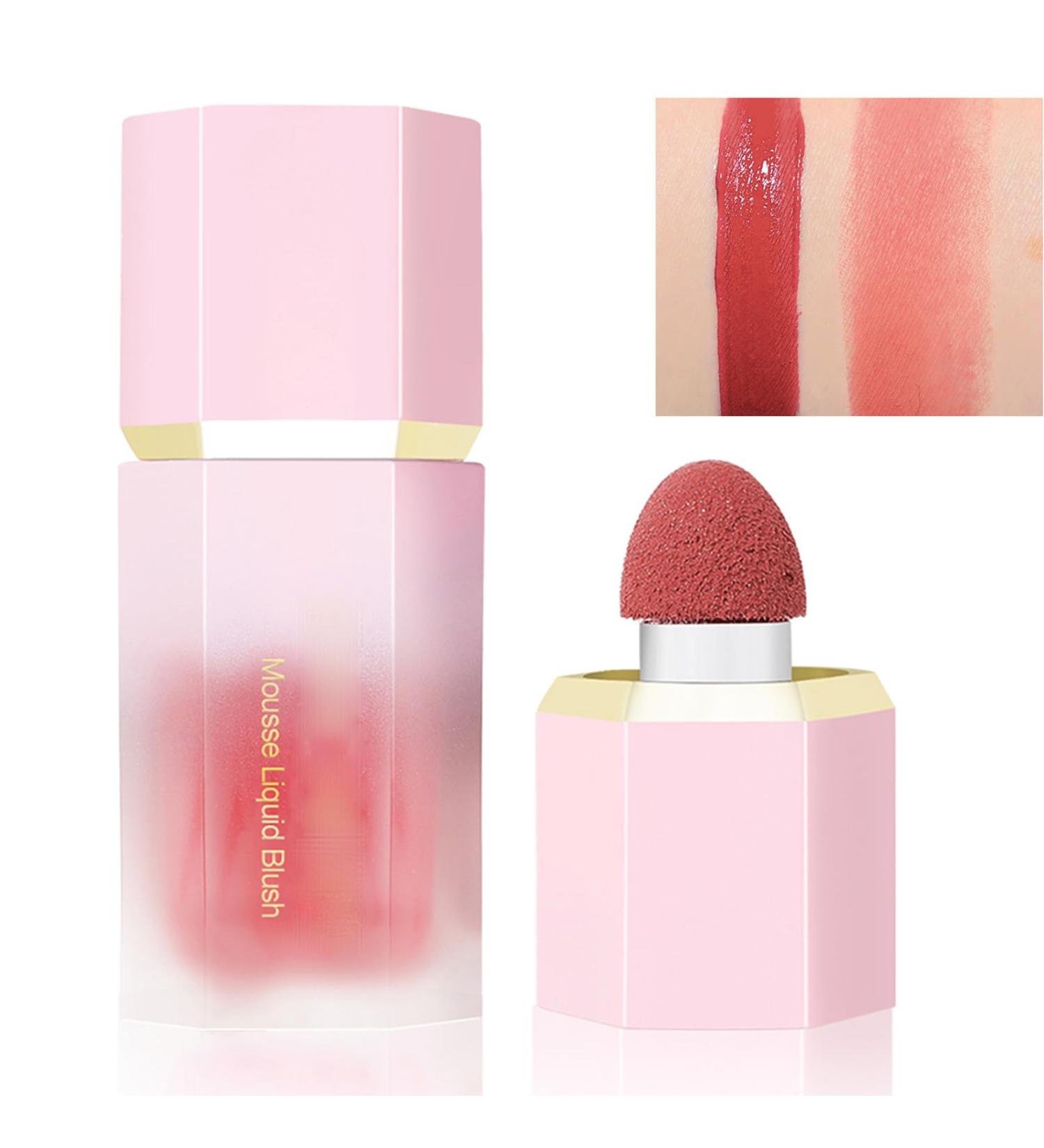 HERBENJOY Cream Blush - Lightweight Liquid Blush for Mature Skin | Dewy Finish, Smudge Proof | Skin Tint Cheek Makeup - 1 ml - Buy Online on GoSupps.com