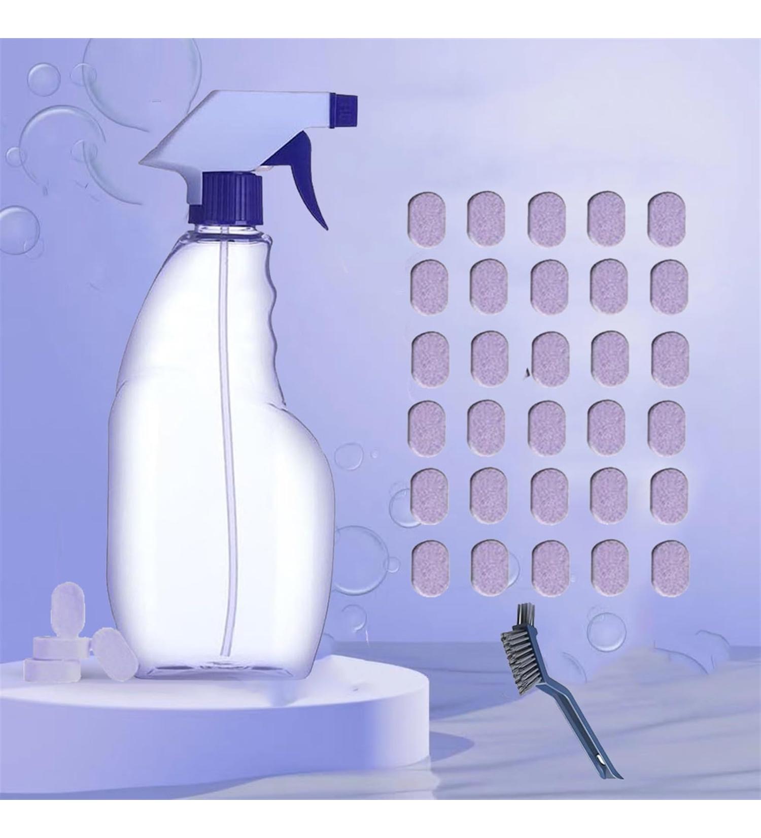 Cleanlix Cleaner Cleanlix Cleaning Spray Cleanlix Cleaner for Instant Stain Removal With Concentrated Cleaning Tablets All-Purpose Household Cleaners(30pcs) - Buy Online on GoSupps.com