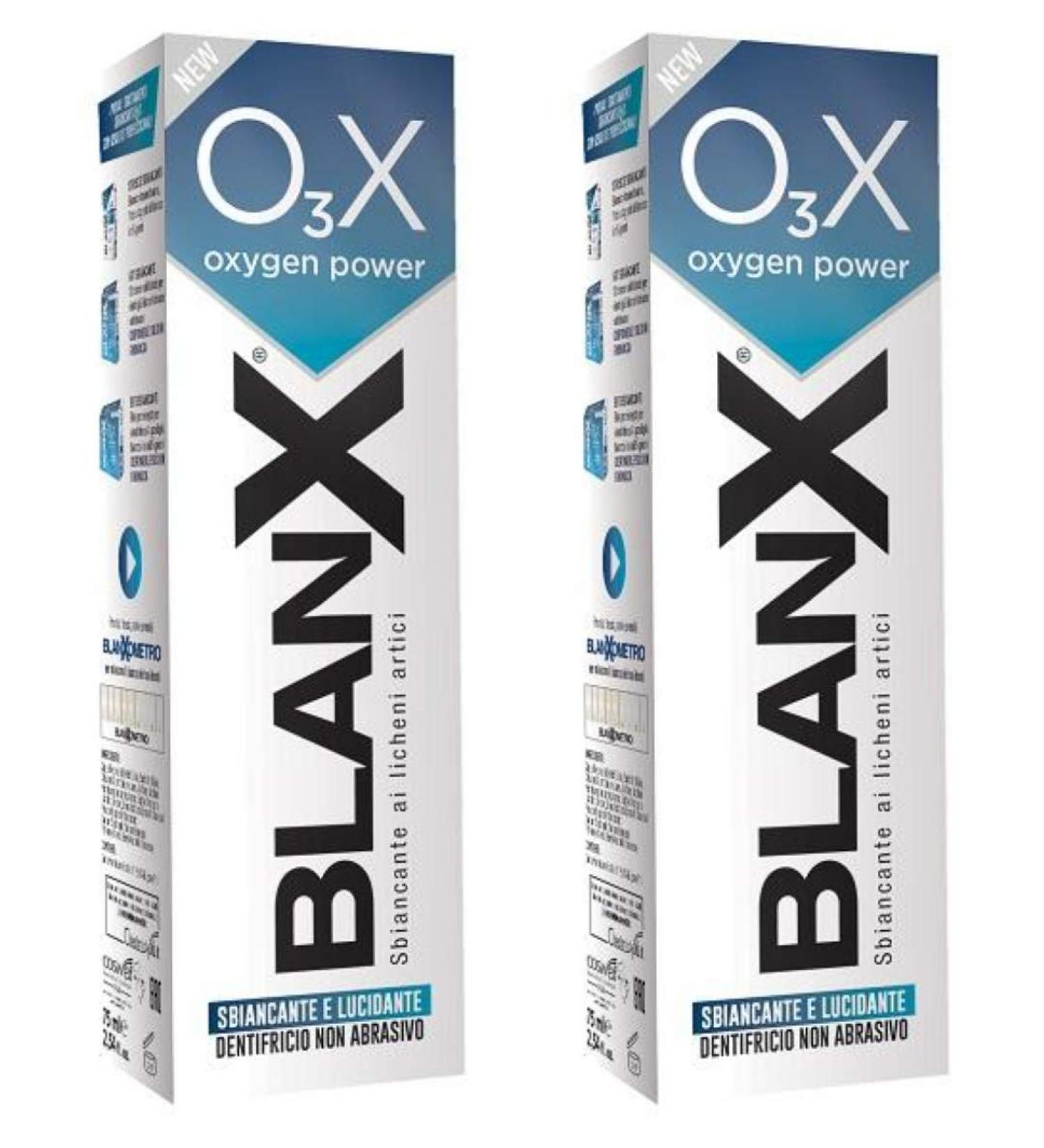 Blanx O3X Whitening & Polishing Toothpaste 75ml - Pack of 2 | International Shipping Available - Buy Online on GoSupps.com