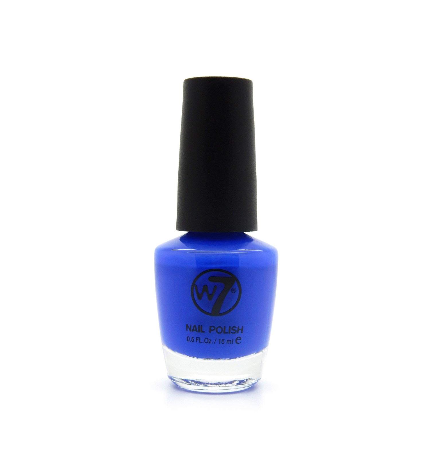 W7 Cosmetics Nail Polish Number 35 Brazen Blue 15 ml