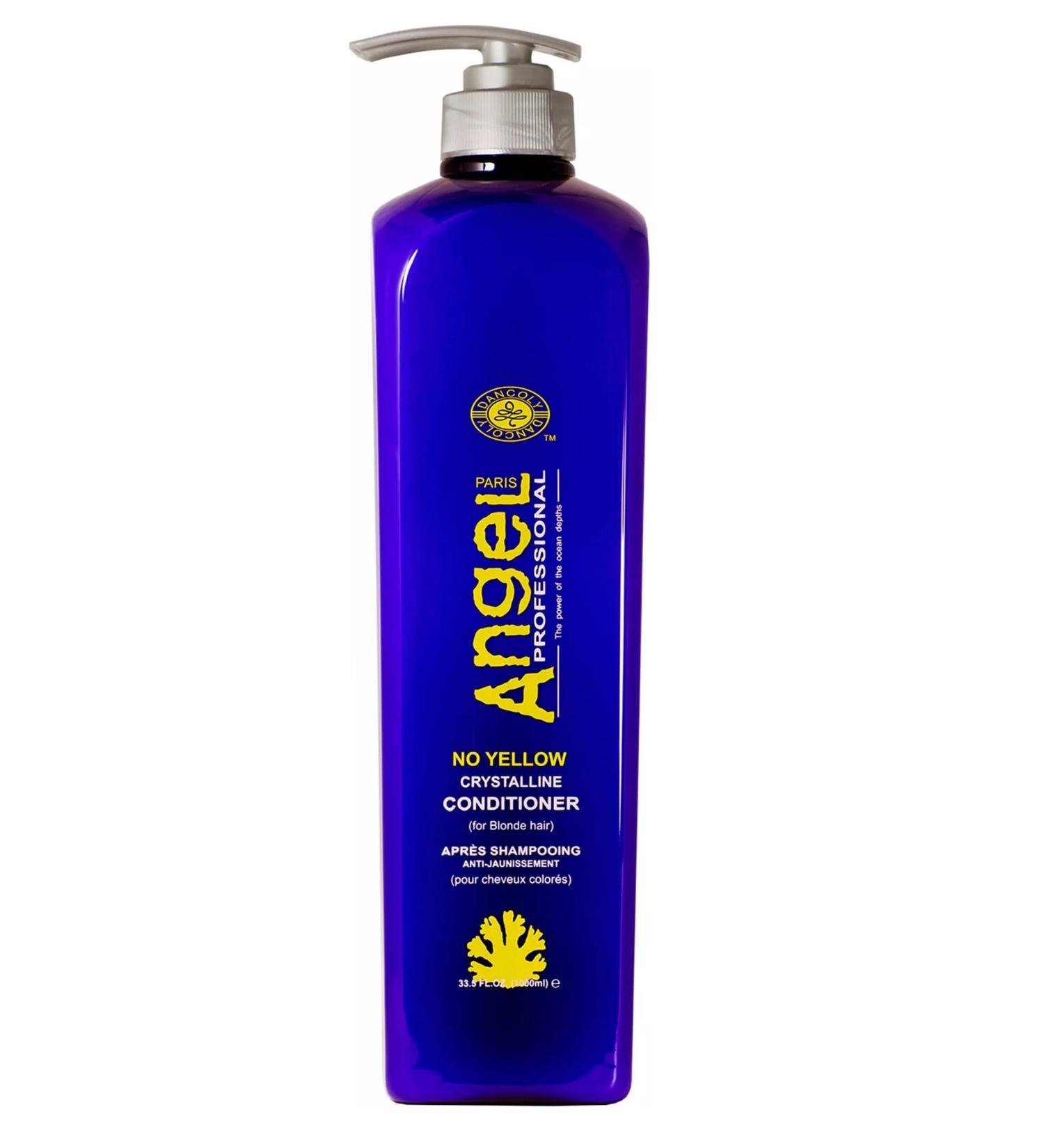 Angel Angel Professional Conditioner No Yellow Crystalline 1000ml for blonde highlighted or grey hair