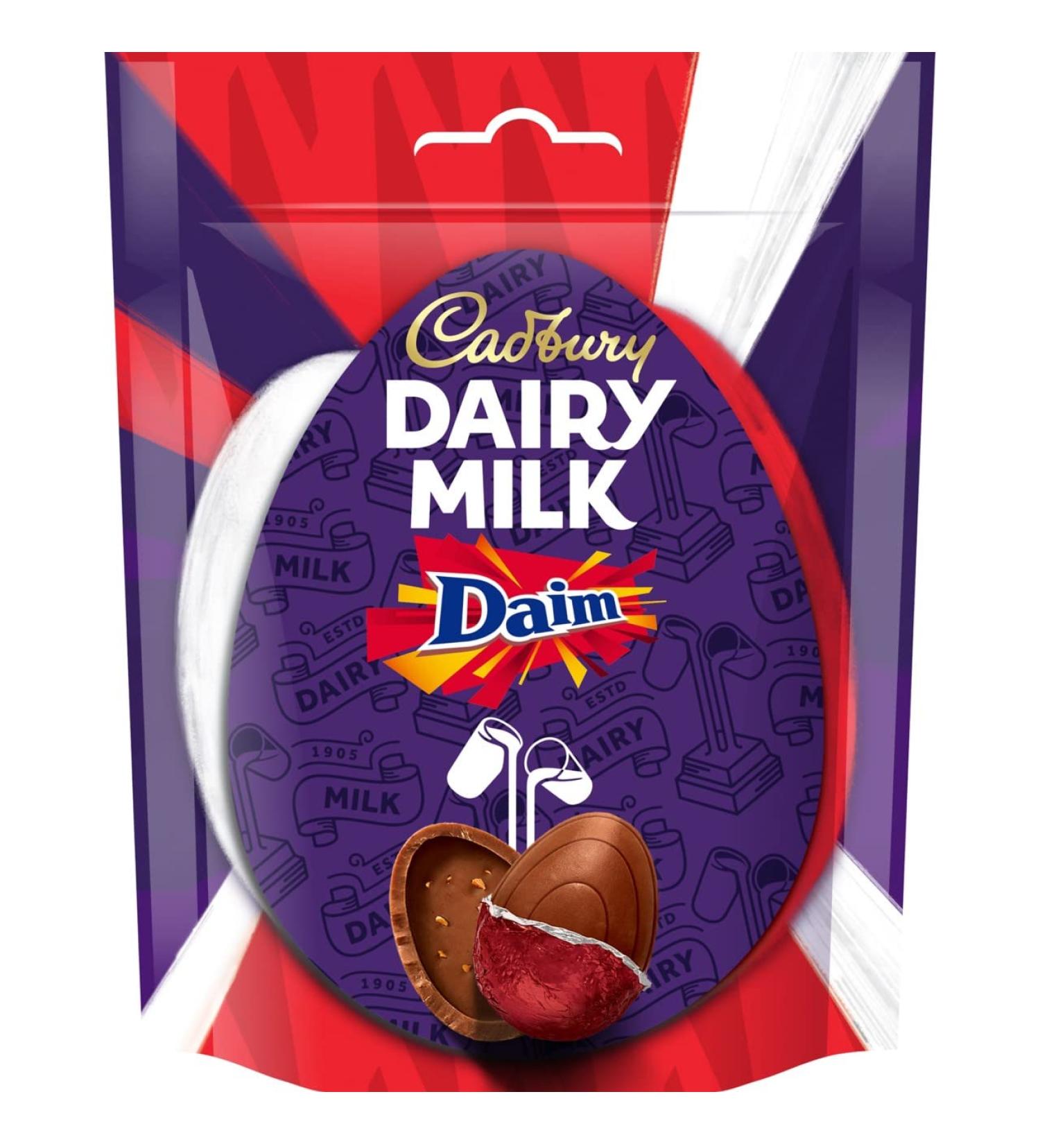 Cadbury Dairy Milk Suede Easter Eggs Mini Bag 77g - Buy Online on GoSupps.com