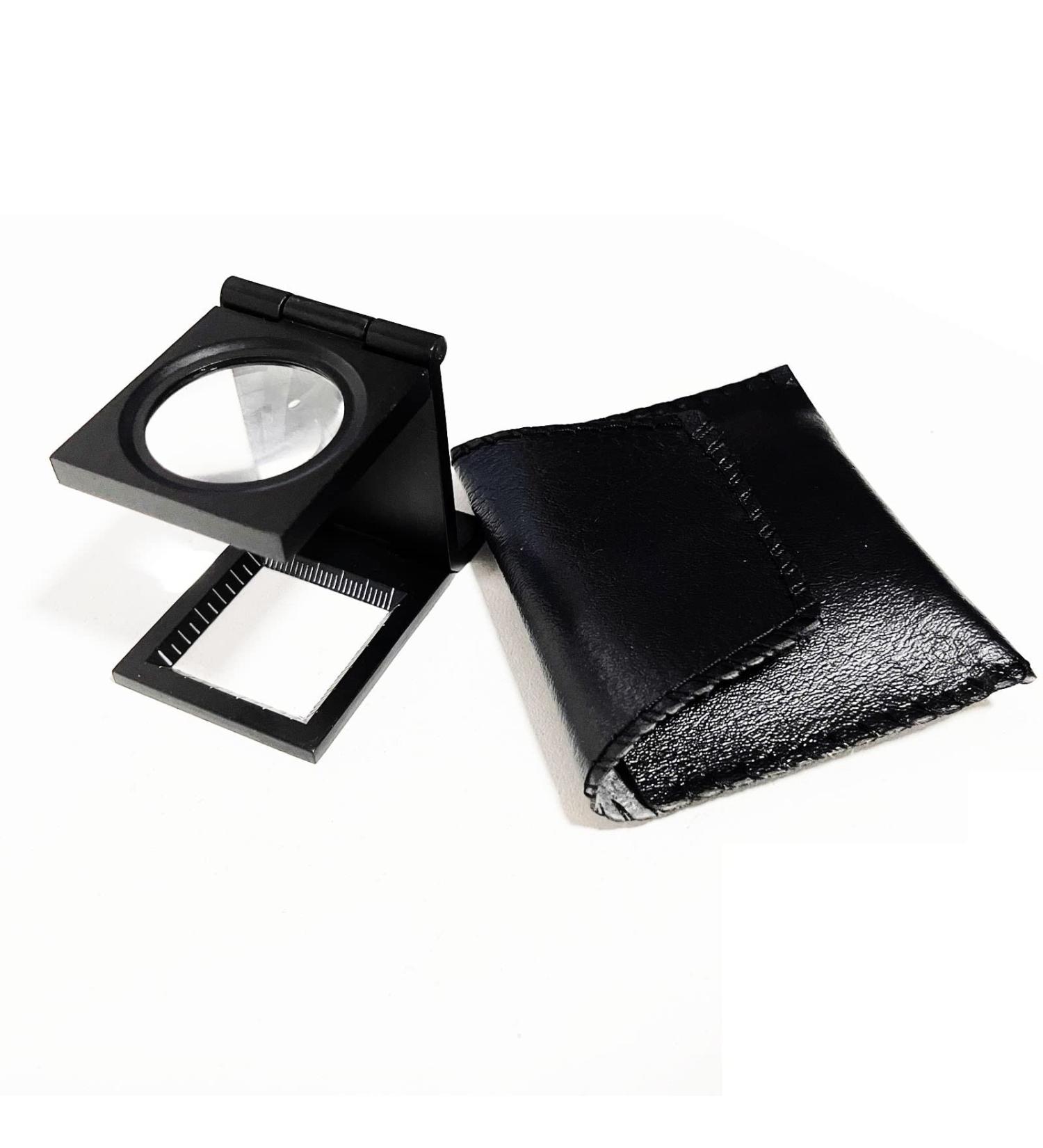 EUROXANTY Folding Magnifying Glass - Zinc Alloy 1 Piece - Perfect for Travel & Reading - Buy Online on GoSupps.com