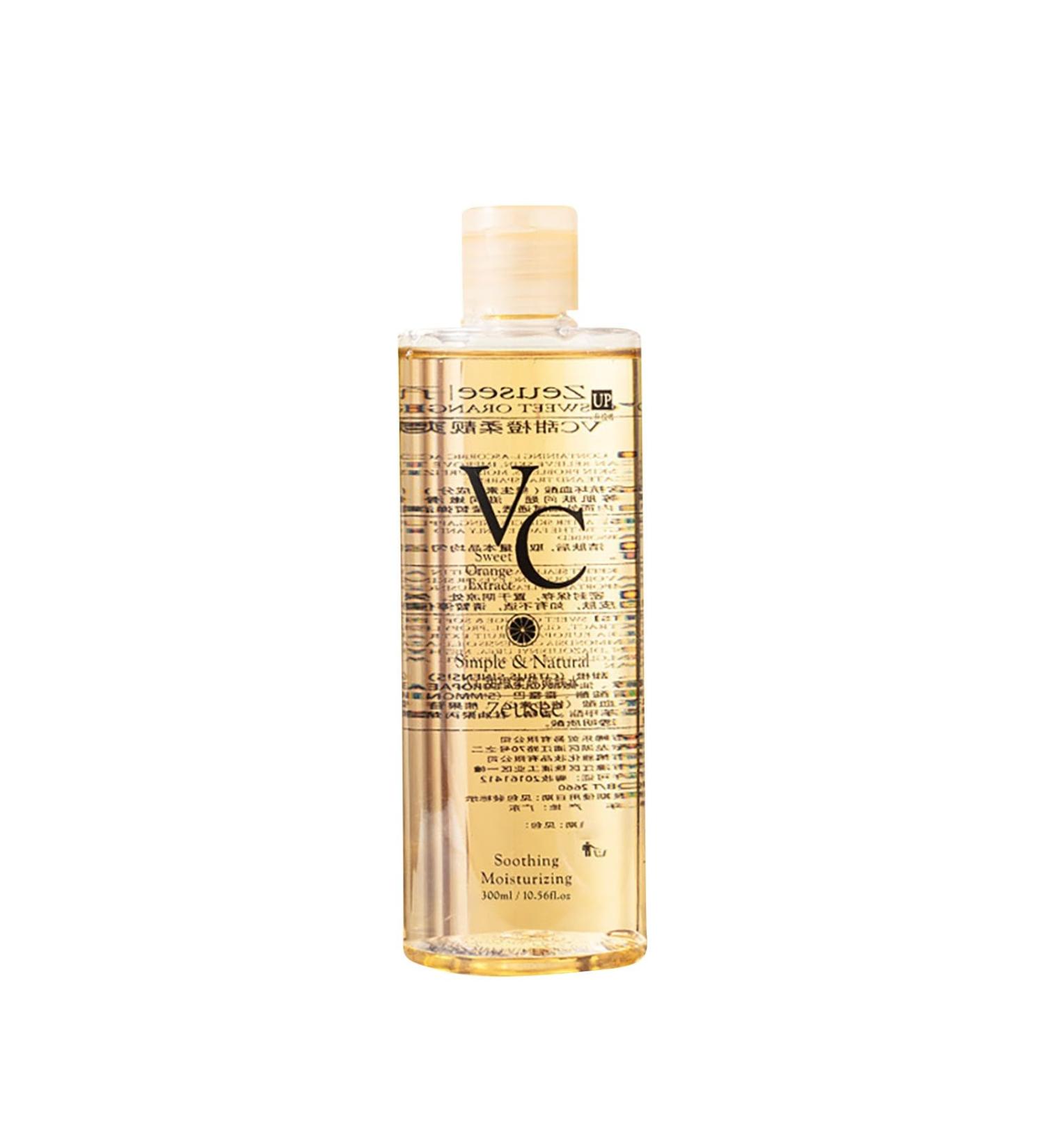  G n rique VC Toner Refreshing Hydrating Rejuvenating Wet Compress Moisturizing Water Lotion Vitamin C Toner Enhance Skin Elasticity Deeply Hydrate for All Skin Types (300ml) - Buy Online on GoSupps.com