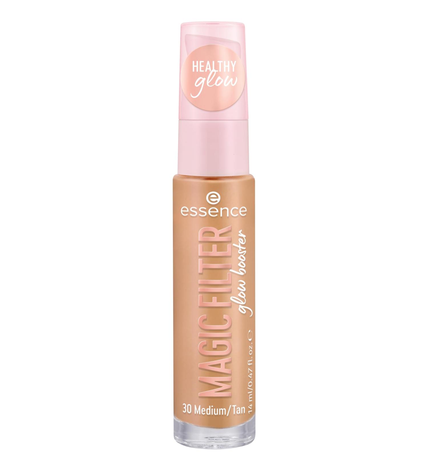 Essence Magic Filter Glow Booster No. 30 - Nourishing Vegan Base for Radiant Skin (14ml) - Alcohol & Paraben Free Natural Glow for Medium/Tan Complexions - Buy Online on GoSupps.com
