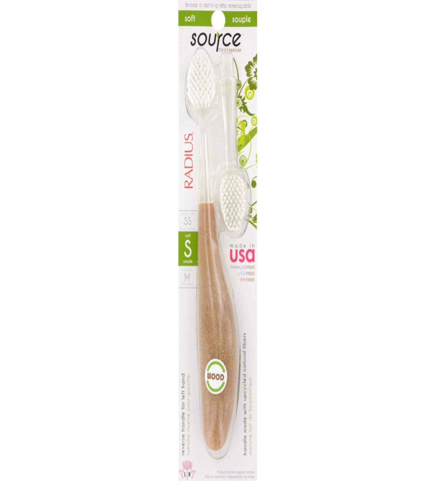 Radius Source Toothbrush Soft | Assorted Colors | 1 Piece - Buy Online on GoSupps.com