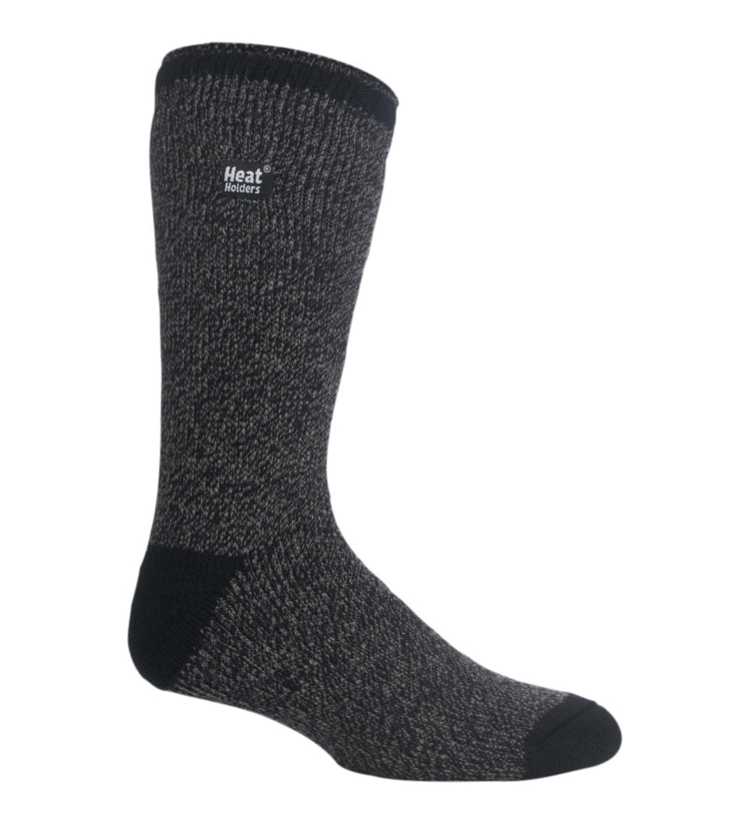 HEAT HOLDERS Men's 2.3 TOG Winter Thermal Crew Socks 7-12 Black Twist - Buy Online on GoSupps.com