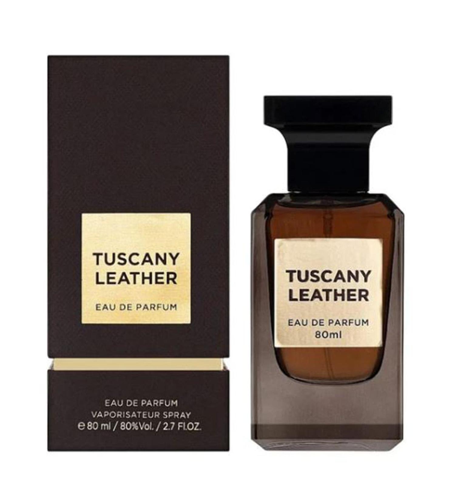 Fragrance World Tuscany Leather for Men - 2.7 oz EDP Spray