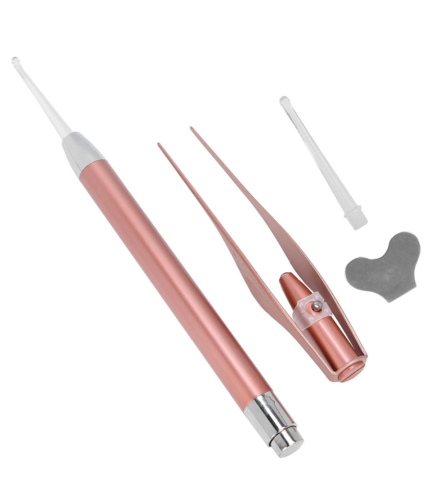Ear Wax Removal Kit with LED Light - 2 Sets for Baby & Family | Gentle Earwax Remover Tool - Buy Online on GoSupps.com