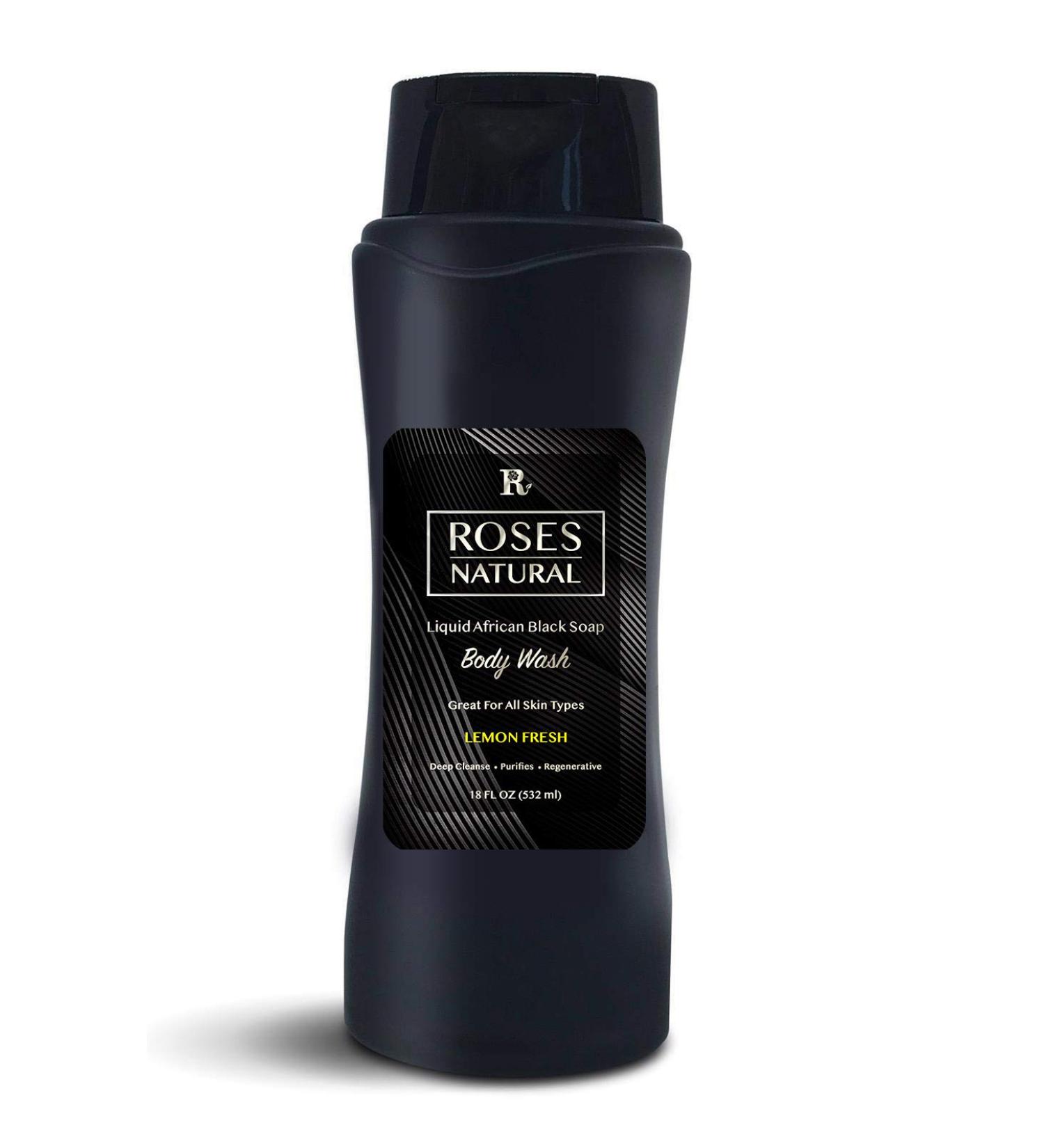 African Black Soap Body Wash (LEMON FRESH)