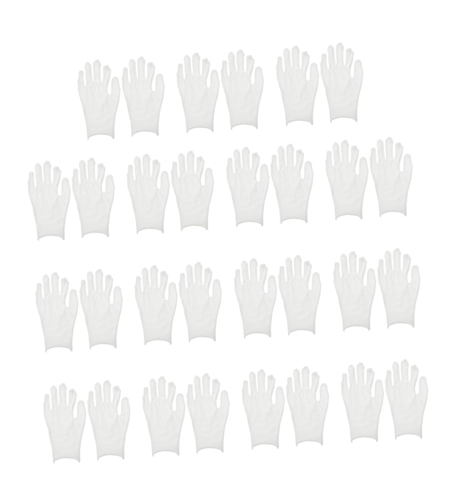 Housoutil 15 Pairs Overnight Moisture Gloves Stretchable Gloves Sleeping Gloves Dry Hands Spa Gloves Hands Night Mittens Hands Care Mittens Black Winter Men Bottle Running White Cotton Miss - Buy Online on GoSupps.com