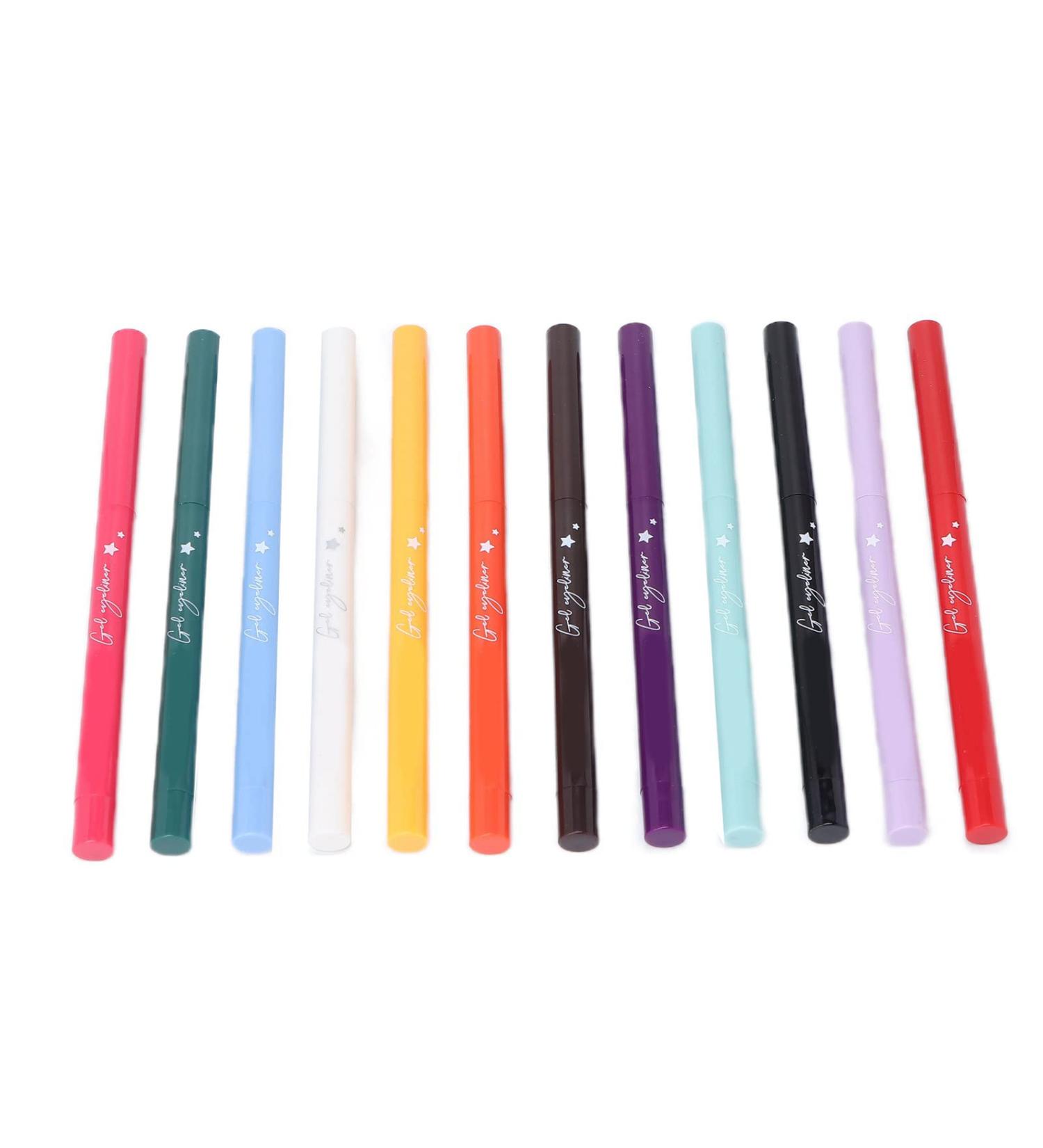 Ymiko 12 Colors Pencil Set | Matte Sweatproof & Waterproof Makeup Kit for Long-Lasting Looks - Shop Internationally - Buy Online on GoSupps.com