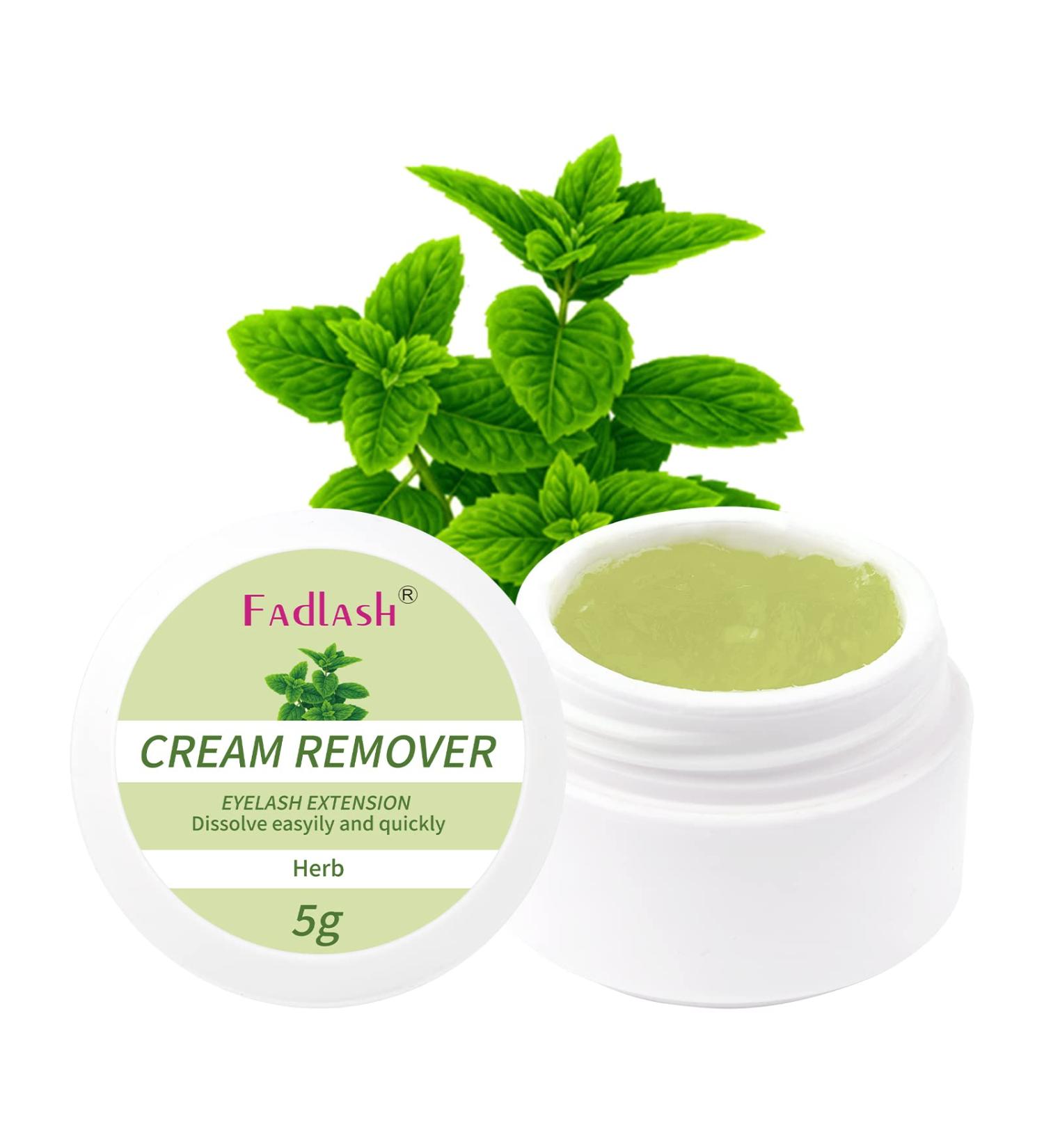 Lash Glue Remover Cream | Professional Mild Eyelash Extension Dissolver - Original Herb Formula 5g - Buy Online on GoSupps.com