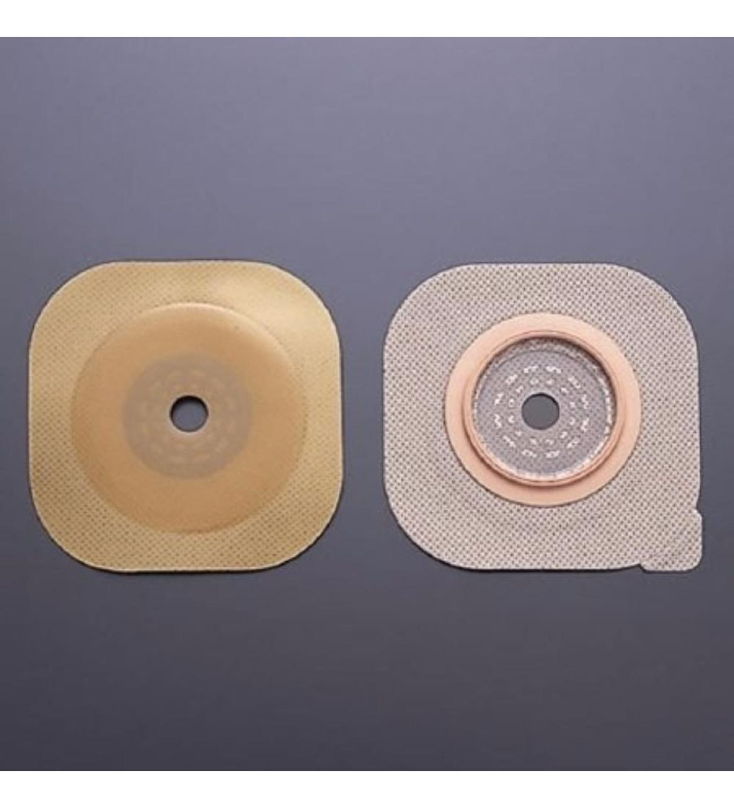 Colostomy Barrier FlexWear 2-3/4" Flange Blue Code Hydrocolloid Cut-to-fit Up to 2-1/4" Stoma (#15204 Sold Per Box)