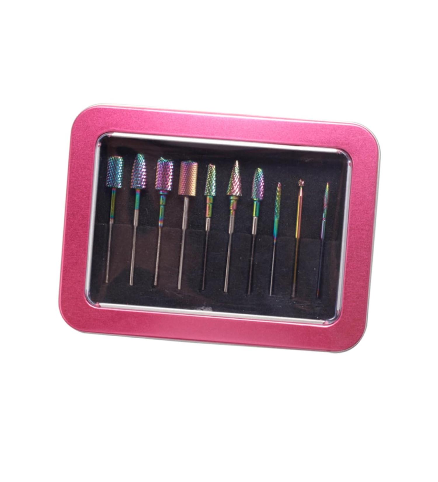 minkissy 1set Grinding Head Manicure Pedicure Drill Kit Nail Kits Wisking Tool Nail Art Drill Polish Head Manicure Supplies Diamond Drill Bits Drill Tungsten Steel Nail Drill - Buy Online on GoSupps.com