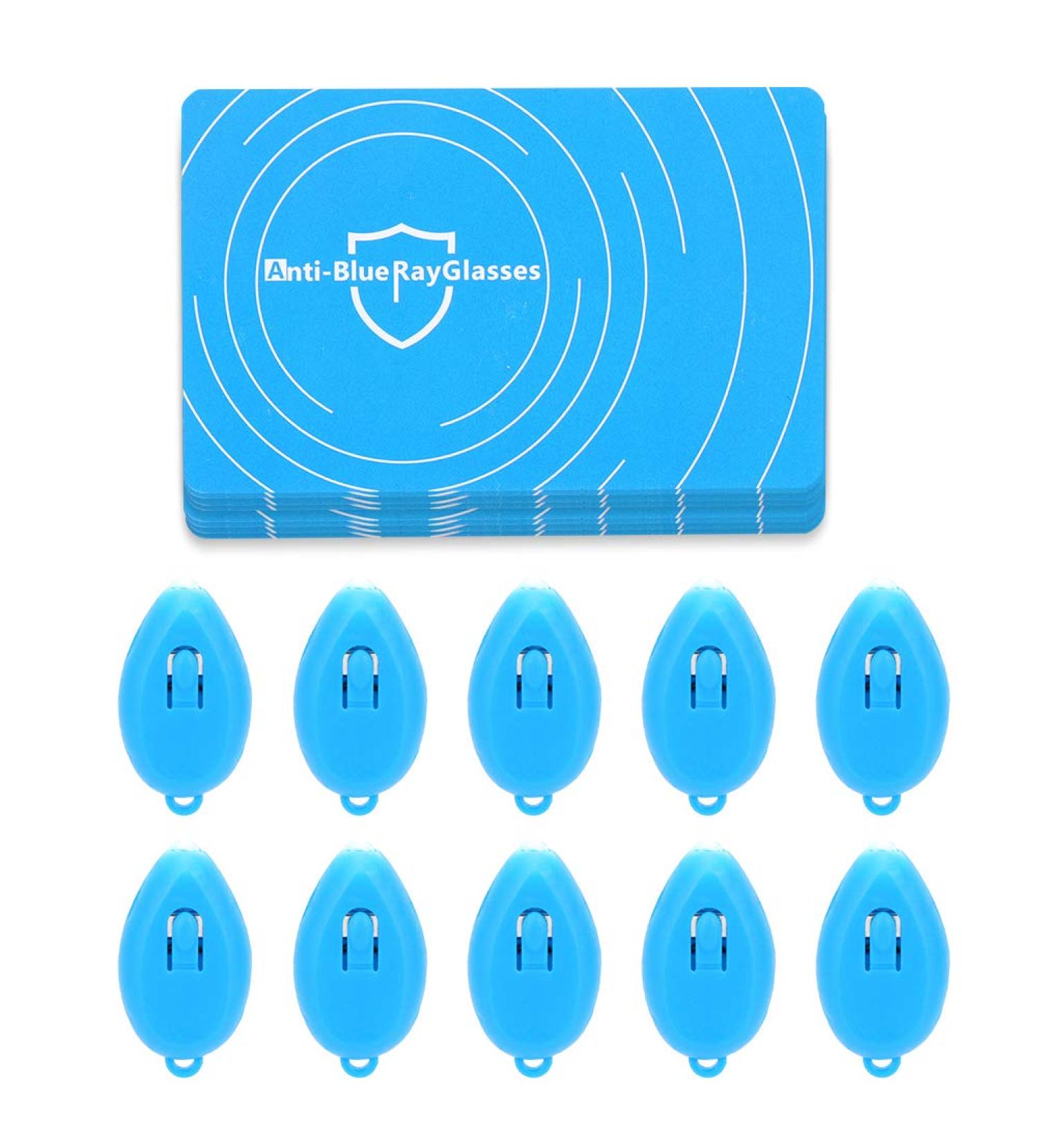 Zwindy Anti-Blue Light Glasses Test Card - 10 Set Professional Blue Light Test Supreme & Generator Card for Effective Eye Protection - Buy Online on GoSupps.com