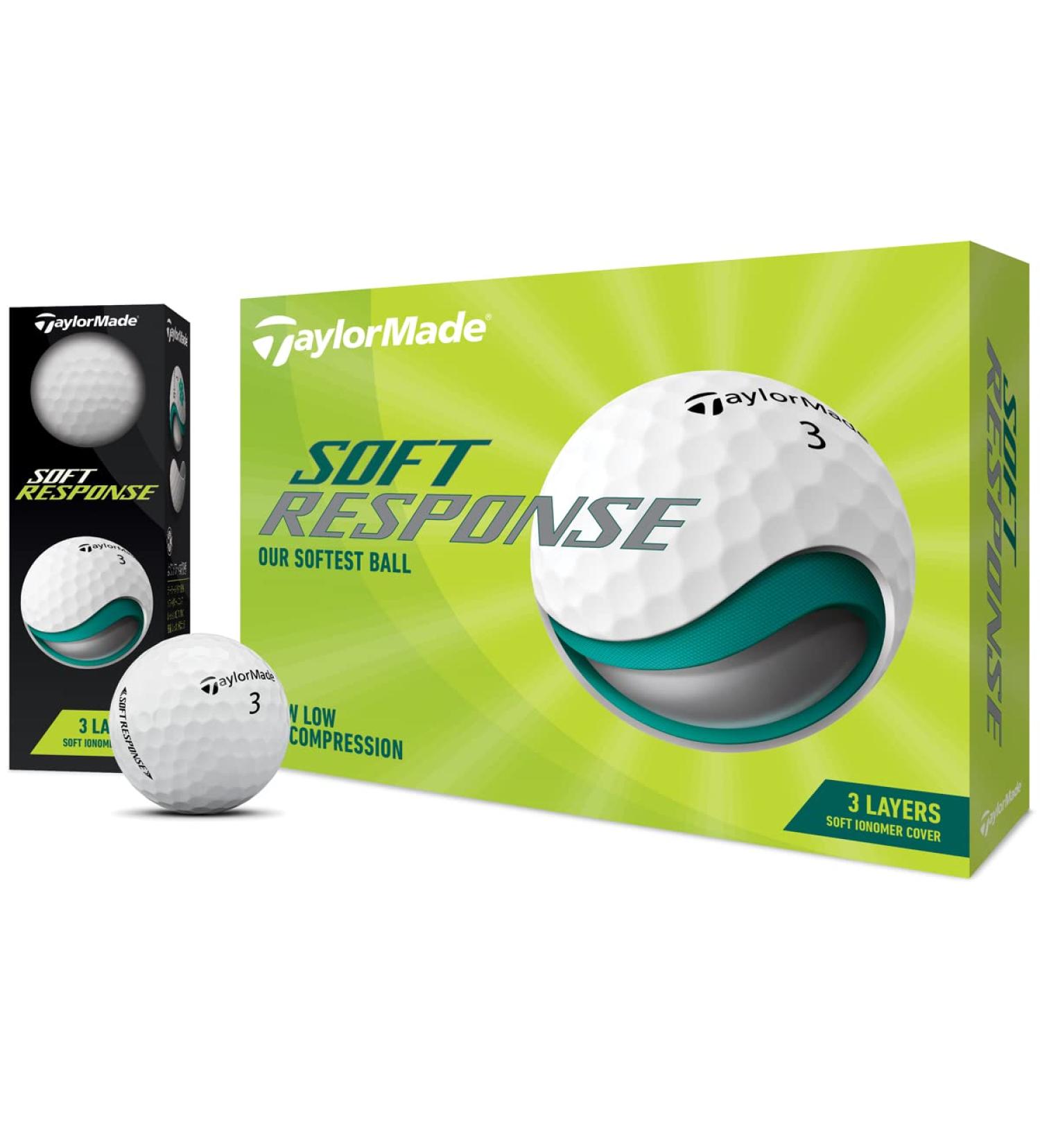 Taylormade TM22 Soft Response JPN dz Soft Response Golf Balls 2022 N0803601 White