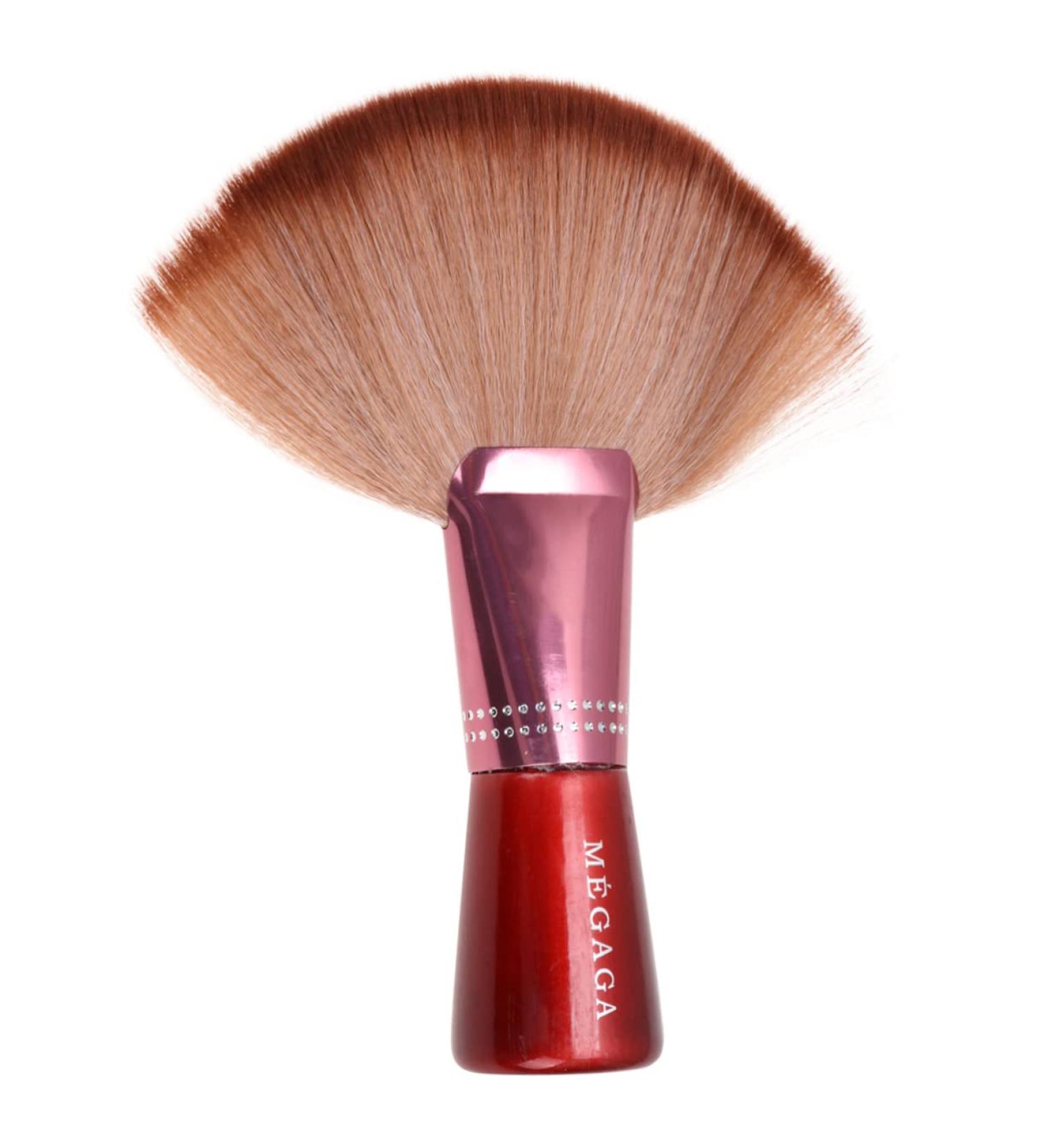 Housoutil Professional Makeup Foundation Brush & Devil Horns Headband - Ideal for Mineral Powder & Face Makeup - 20x4x16cm Brown - Buy Online on GoSupps.com