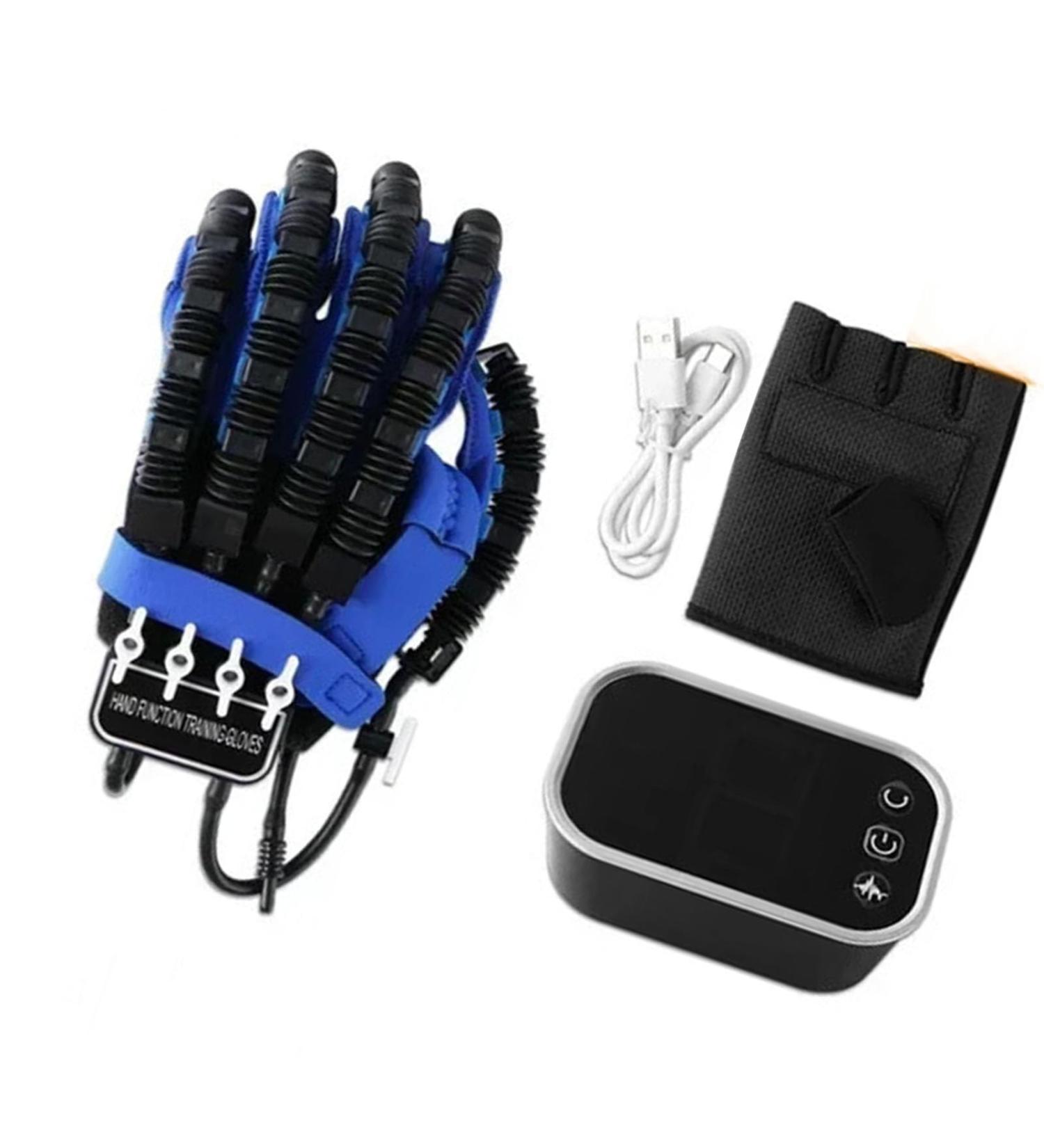 Hand Recovery Equipment | Rehabilitation Robot Glove for Strength Training | 3 Modes & Finger Training for Nursing Homes - Buy Online on GoSupps.com