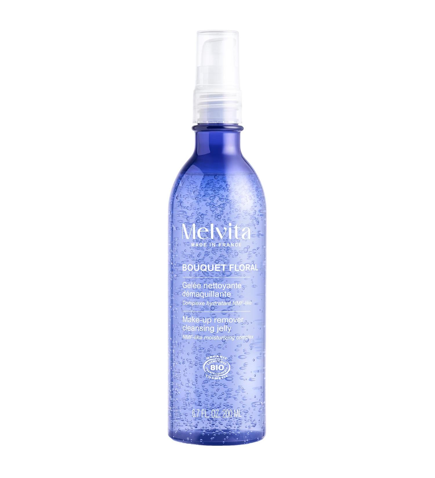 Melvita - Gel e D maquillante Douceur - Bouquet Floral - Texture Fondante - pour Peau Fra che et Rayonnante - 200 ml - Buy Online on GoSupps.com