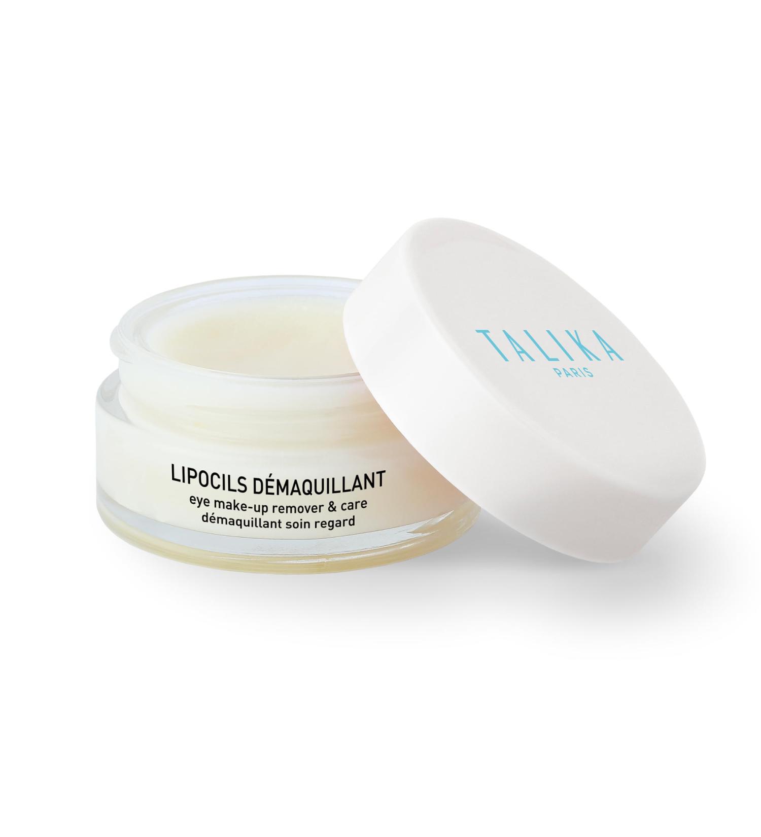 Talika Lipocils Eye Makeup Remover Balm - Gentle and Effective Eye Cleanser for Makeup Removal - Active ingredients for longer stronger and silkier lashes and brow - 30ml - Buy Online on GoSupps.com