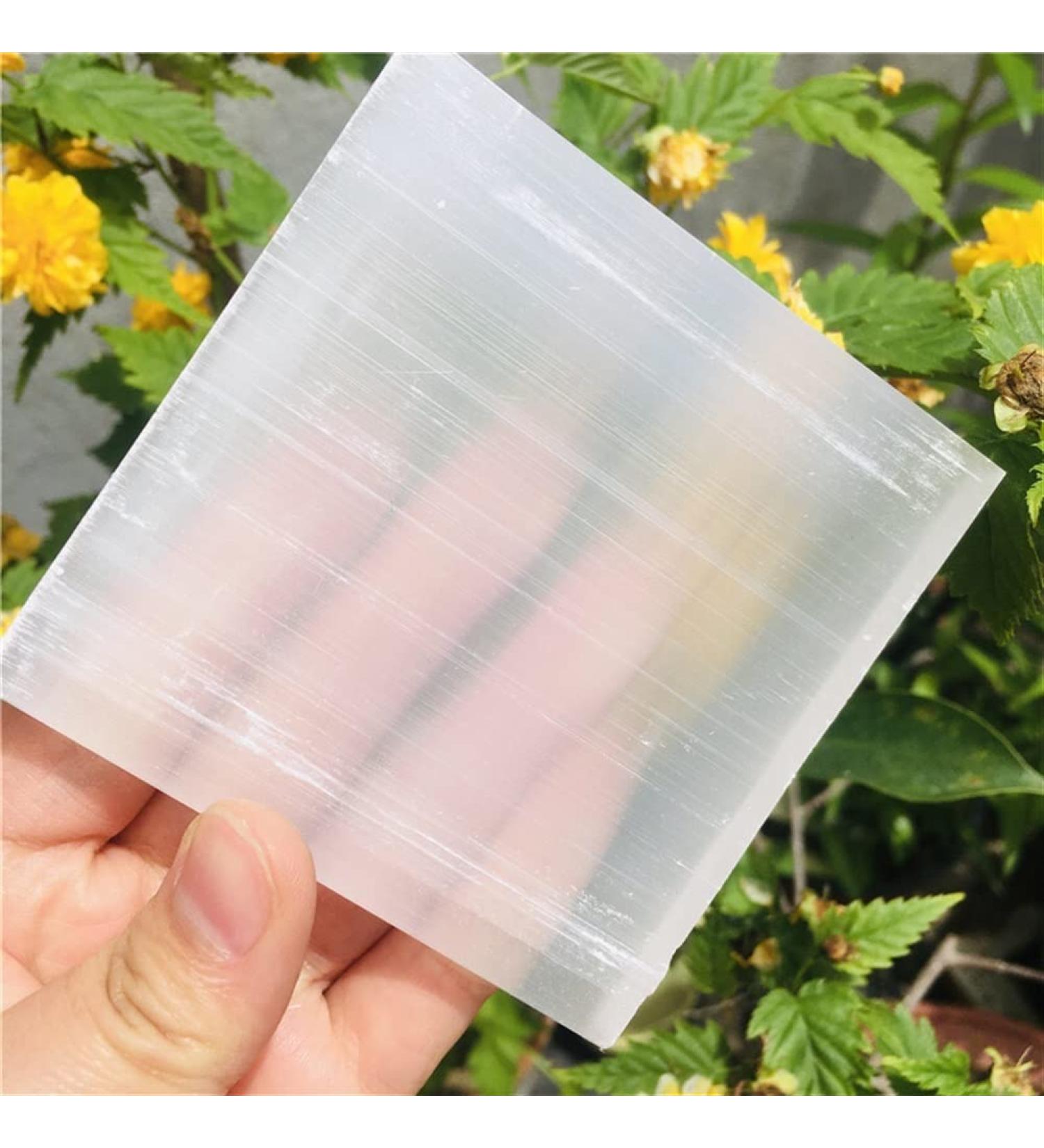 Natural Crystal 7-8cm Quartz Crystal Selenite Minerals and Natural s Full of Texture - Buy Online on GoSupps.com