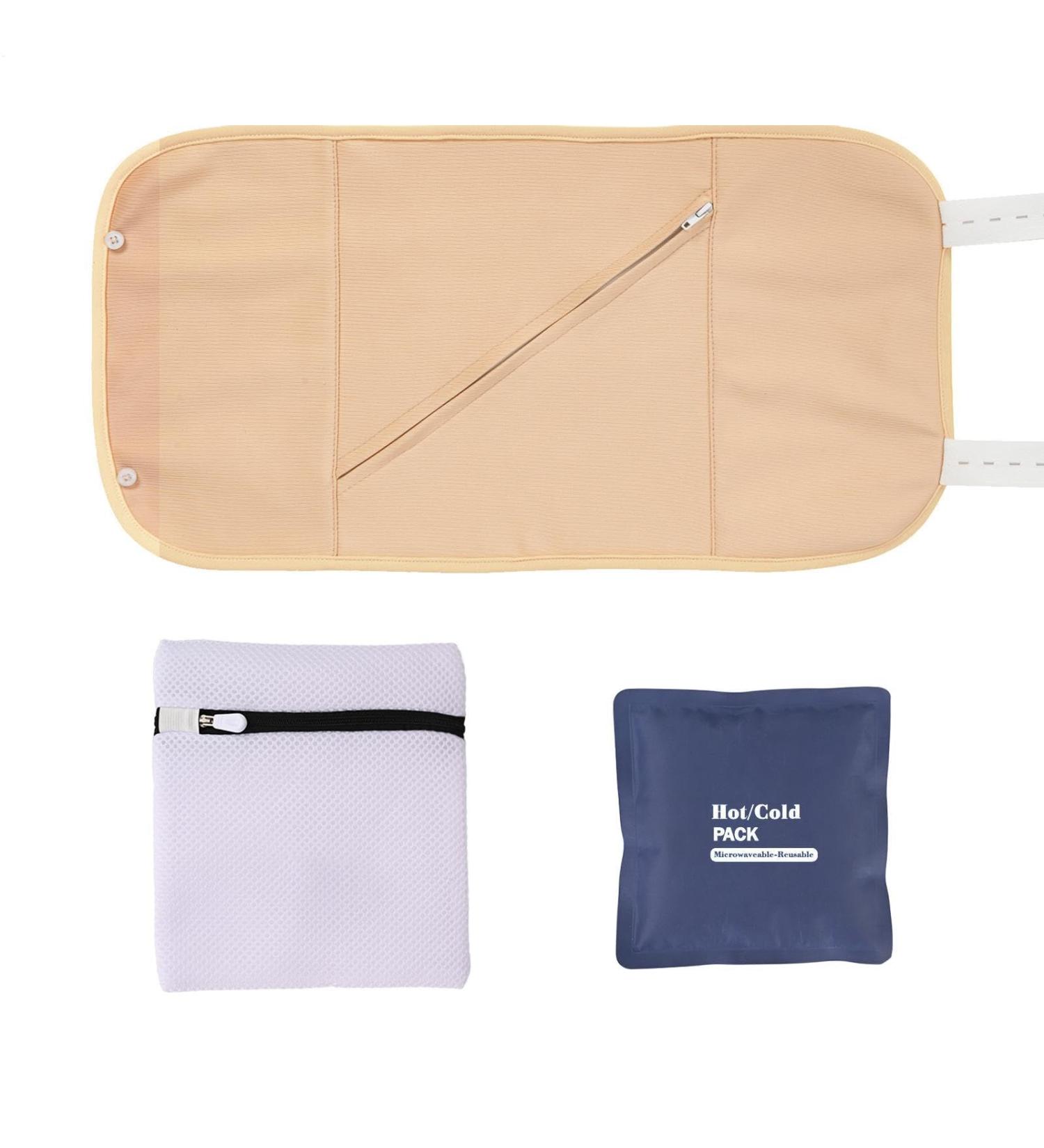  Generisch Natural Castor Oil Wrap - Castor Oil Liver Wrap - Less Mess - Reusable Comfort - For Sleep - Organic Soft Ties - Buy Online on GoSupps.com