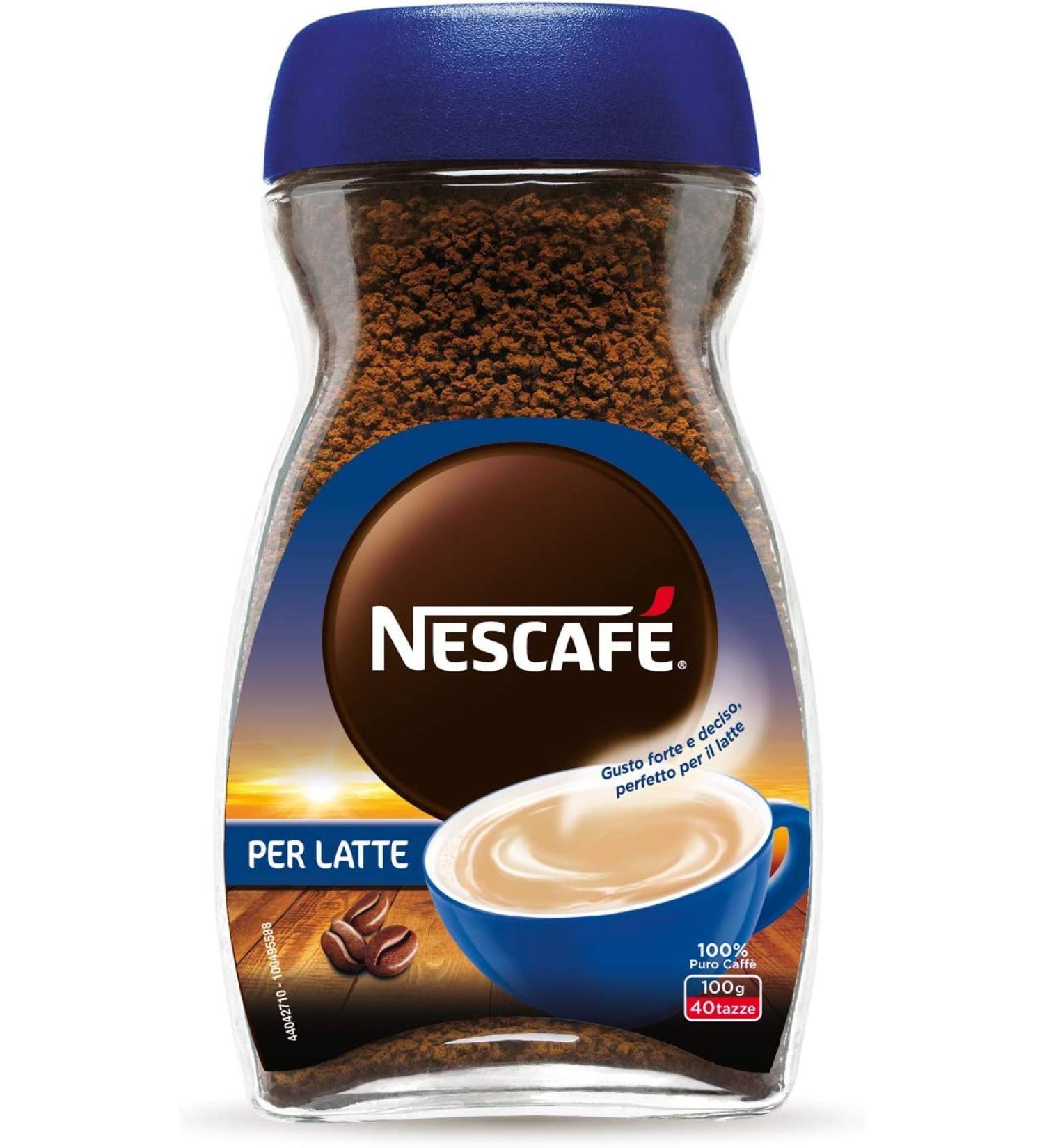  Italian Gourmet E.R. Nescafe Per Latte Solubile Instant Milk Coffee 100 g - Buy Online on GoSupps.com