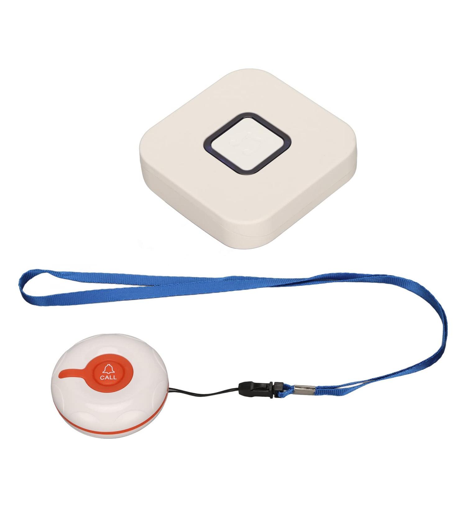 Wireless Pager for Nursing Staff | Intelligent Call System with SOS Button & Receiver | Patient Monitoring Alarm for Seniors - Buy Online on GoSupps.com