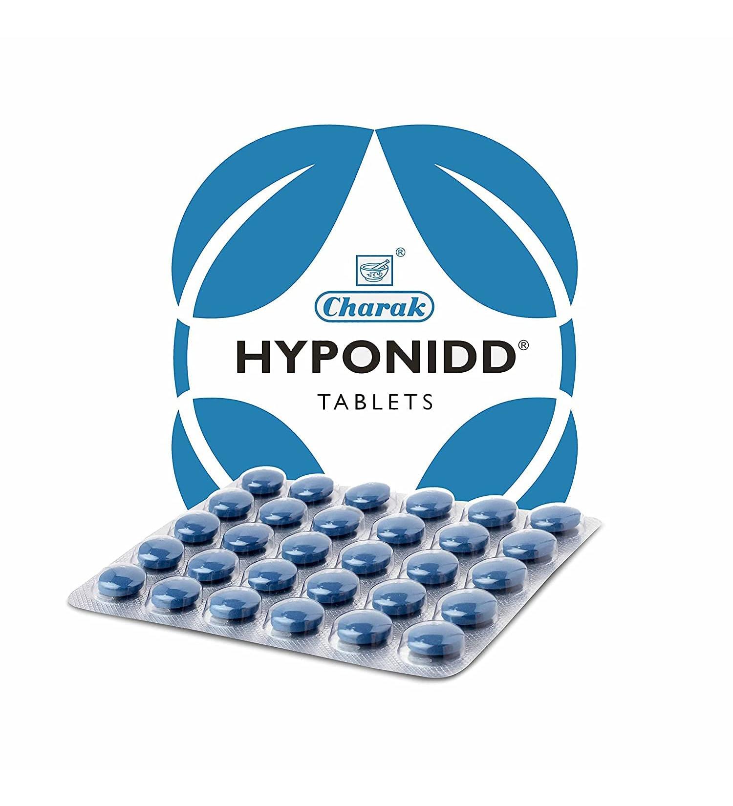PUB Charak Pharma Hyponidd Tablet - Hormonal Balance for PCOS & Diabetes - 90 Tablets - Buy Online on GoSupps.com