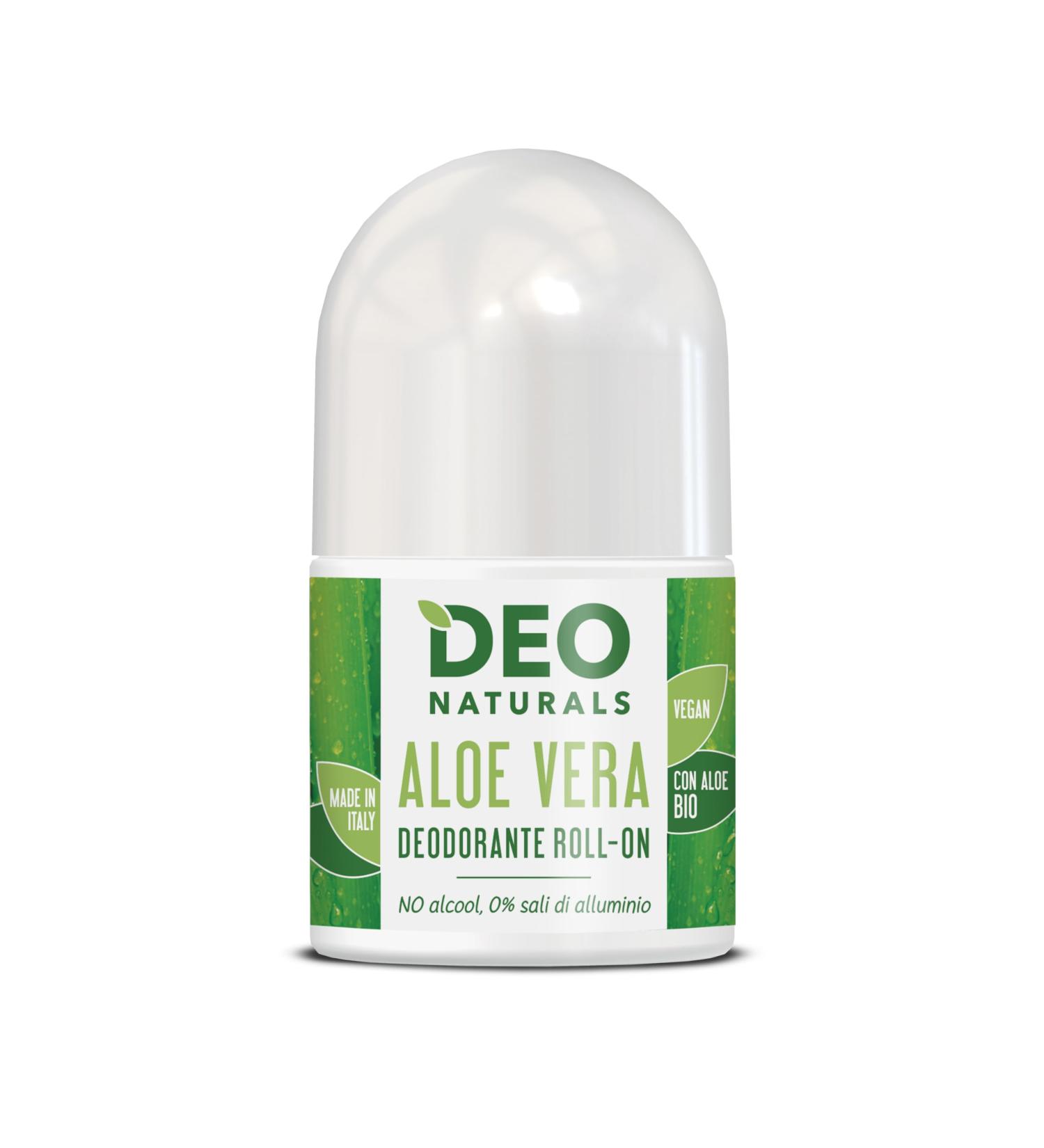 Aloe Vera Roll-On Deodorant 50ml - Moisturizing - Buy Online on GoSupps.com