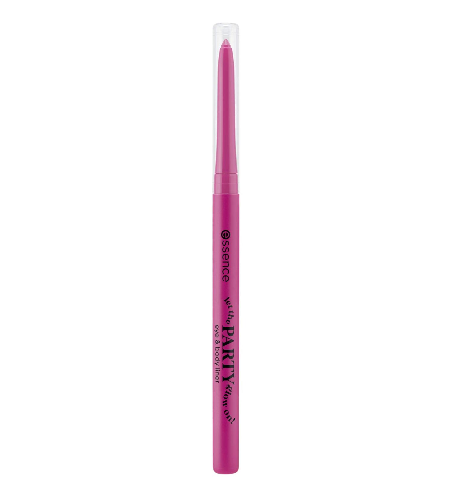 essence let the party glow on! eye&body liner No. 02 Glow With It! pink (0.31g)