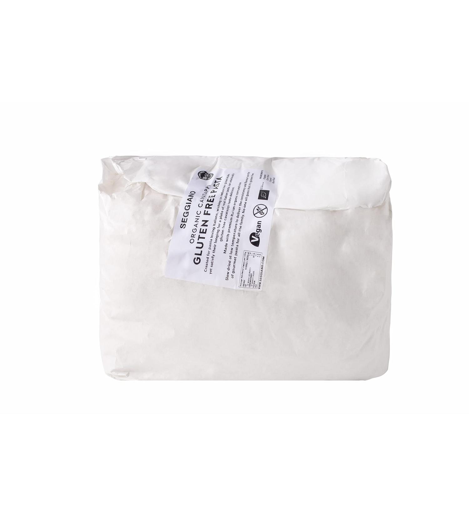 Seggiano Organic Gluten Free Rice & Corn Cavatappi - 4kg Box