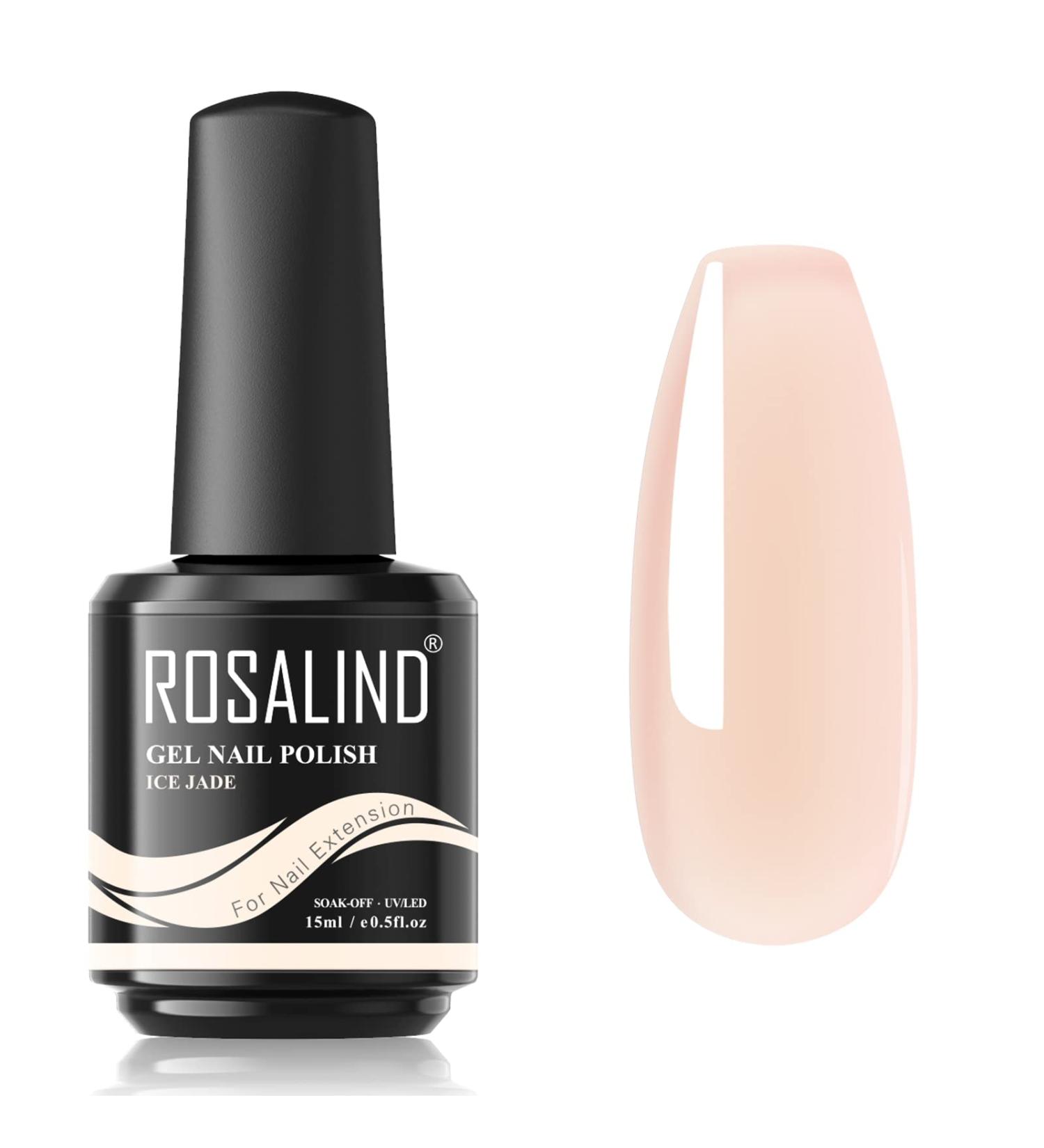 Rosalind Nail Extension Gel - Naked Pink 15ml Builder Gel for Quick Nail Art & DIY Extensions - Buy Online on GoSupps.com