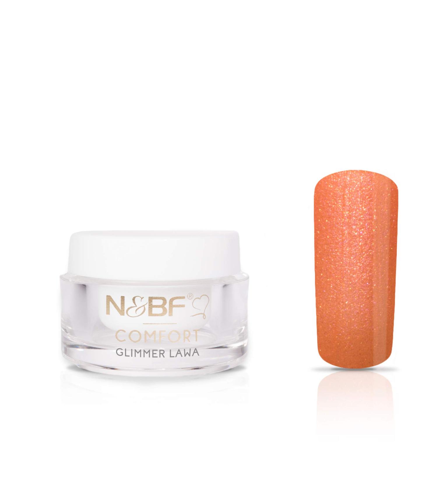N&BF Comfort Glimmer Color Gel Lawa 5ml - High-Quality Professional Gel for Gelnageln | Made in Germany - Buy Online on GoSupps.com