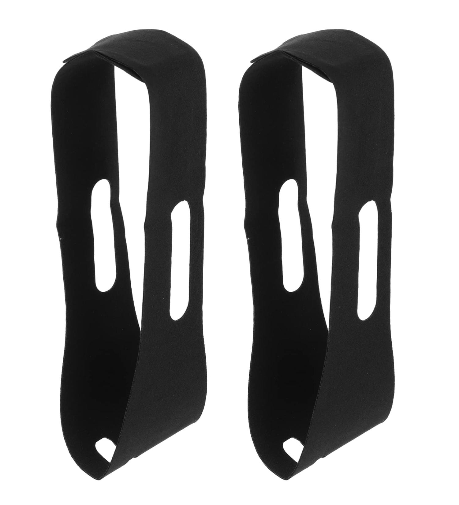 Healvian Anti Snoring Chin Strap 2Pcs - Adjustable Stop Snoring Solution for Better Sleep - Black - Buy Online on GoSupps.com